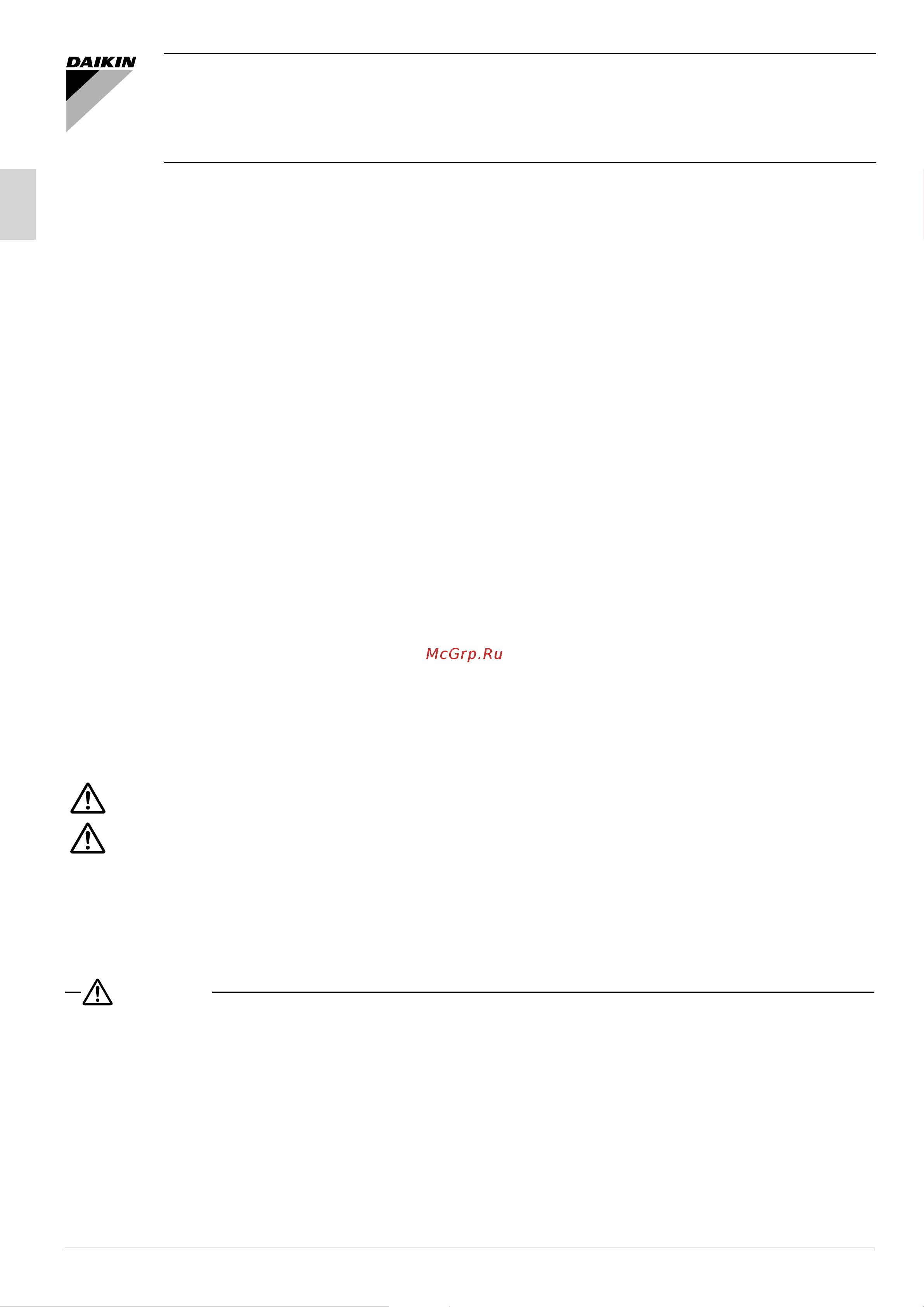 Daikin FBQ45EAVAK [2/60] Safety precautions
