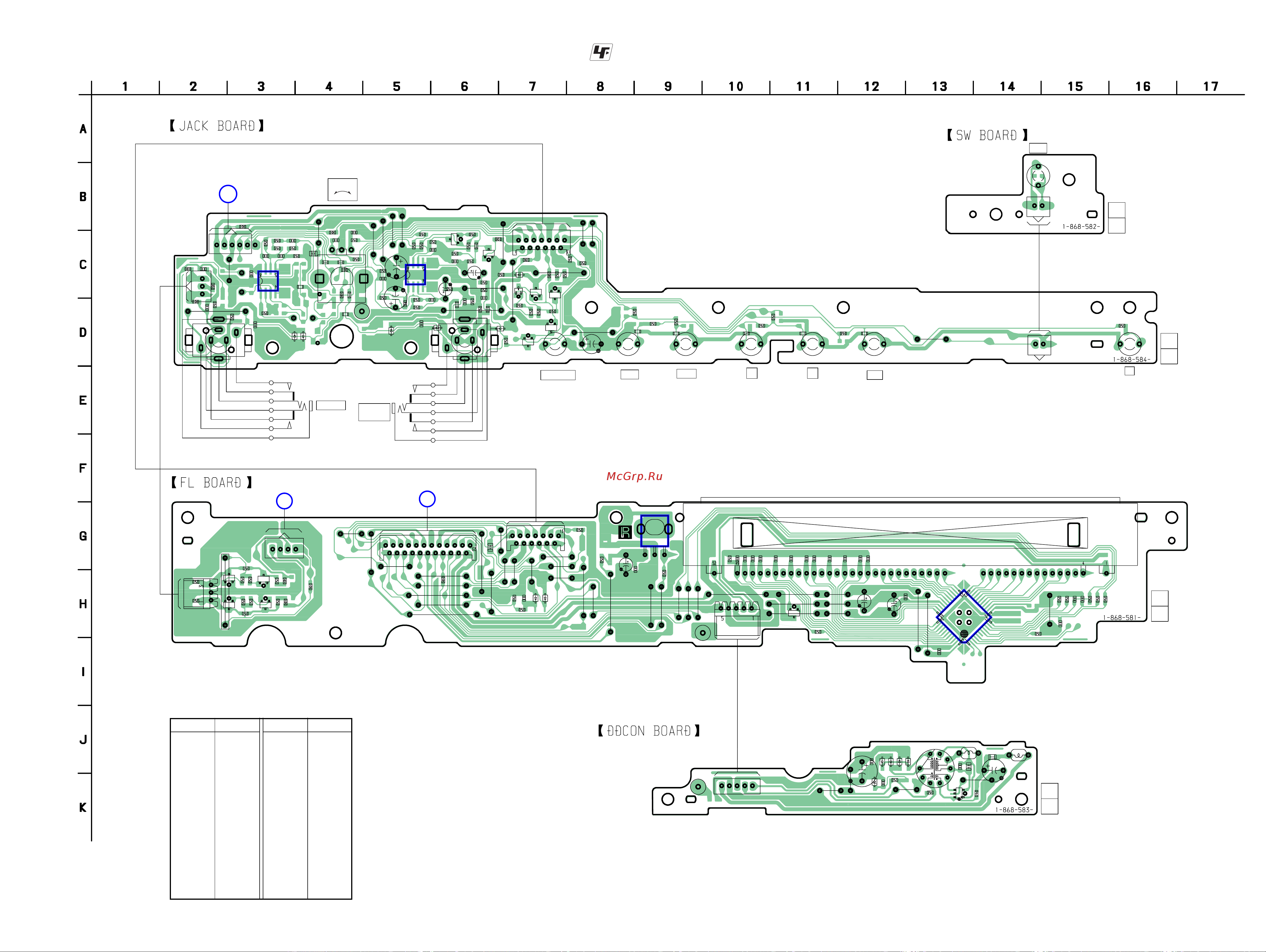 Sony HCD-DZ720 [53/92] 26 printed wiring boards panel section