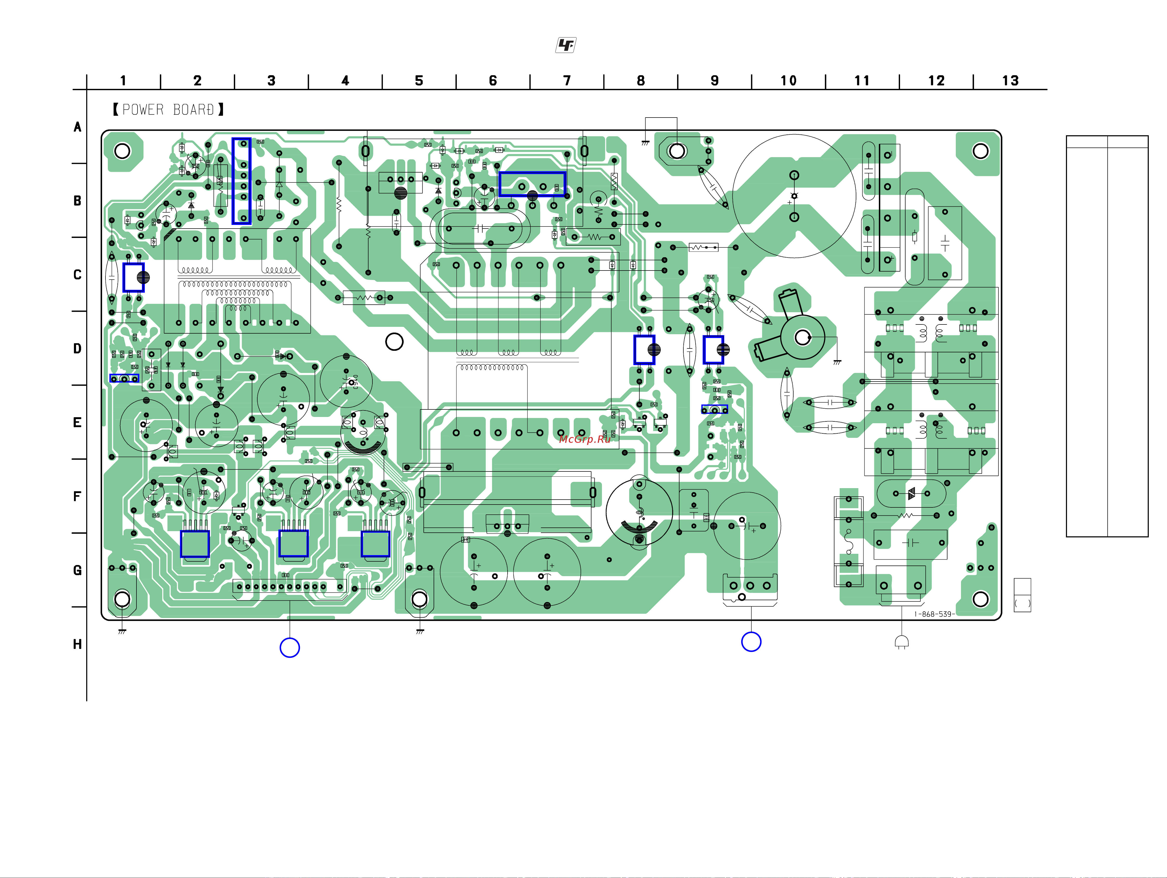 Sony HCD-DZ720 [57/92] 32 printed wiring board power board