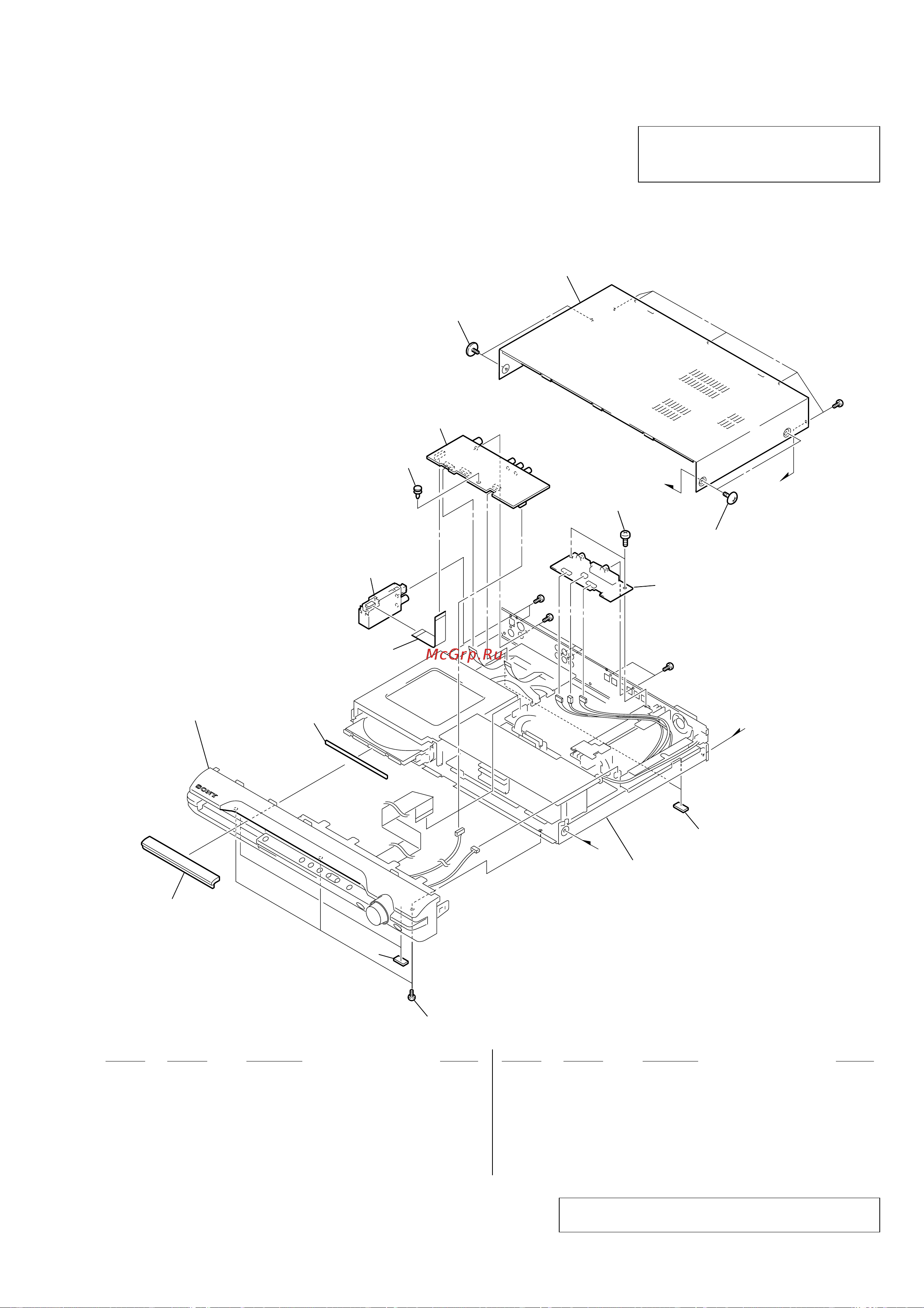 Sony HCD-DZ720 [71/92] Hcd dz720 section 7 exploded views