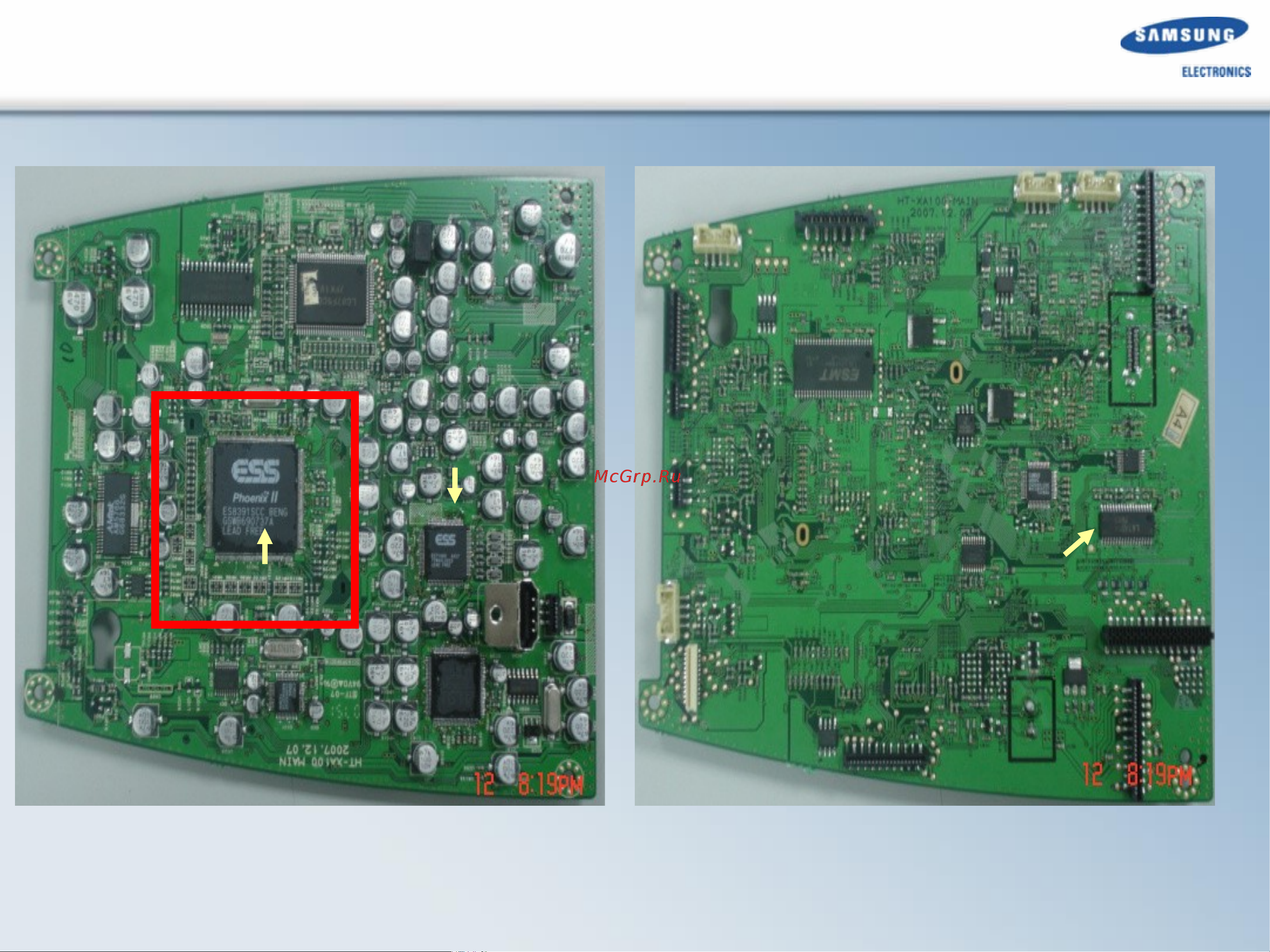 Samsung HT-A100 [39/59] Main pcb hdmi video out 6 main pcb hdmi video out
