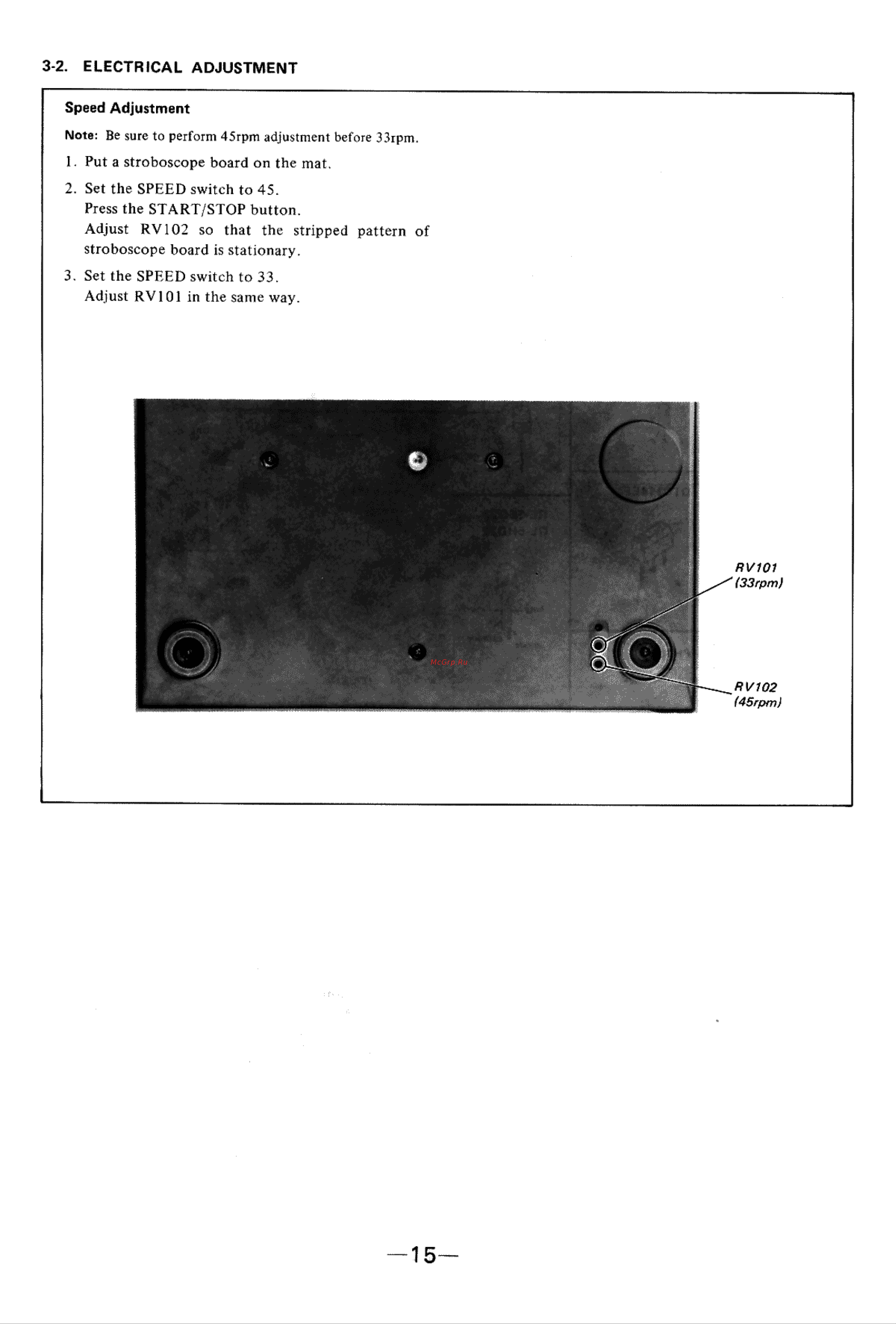 Sony PS-LX330 Service Manual онлайн [16/27] 606779
