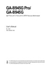 Gigabyte GA-8I945G Pro Руководство пользователя