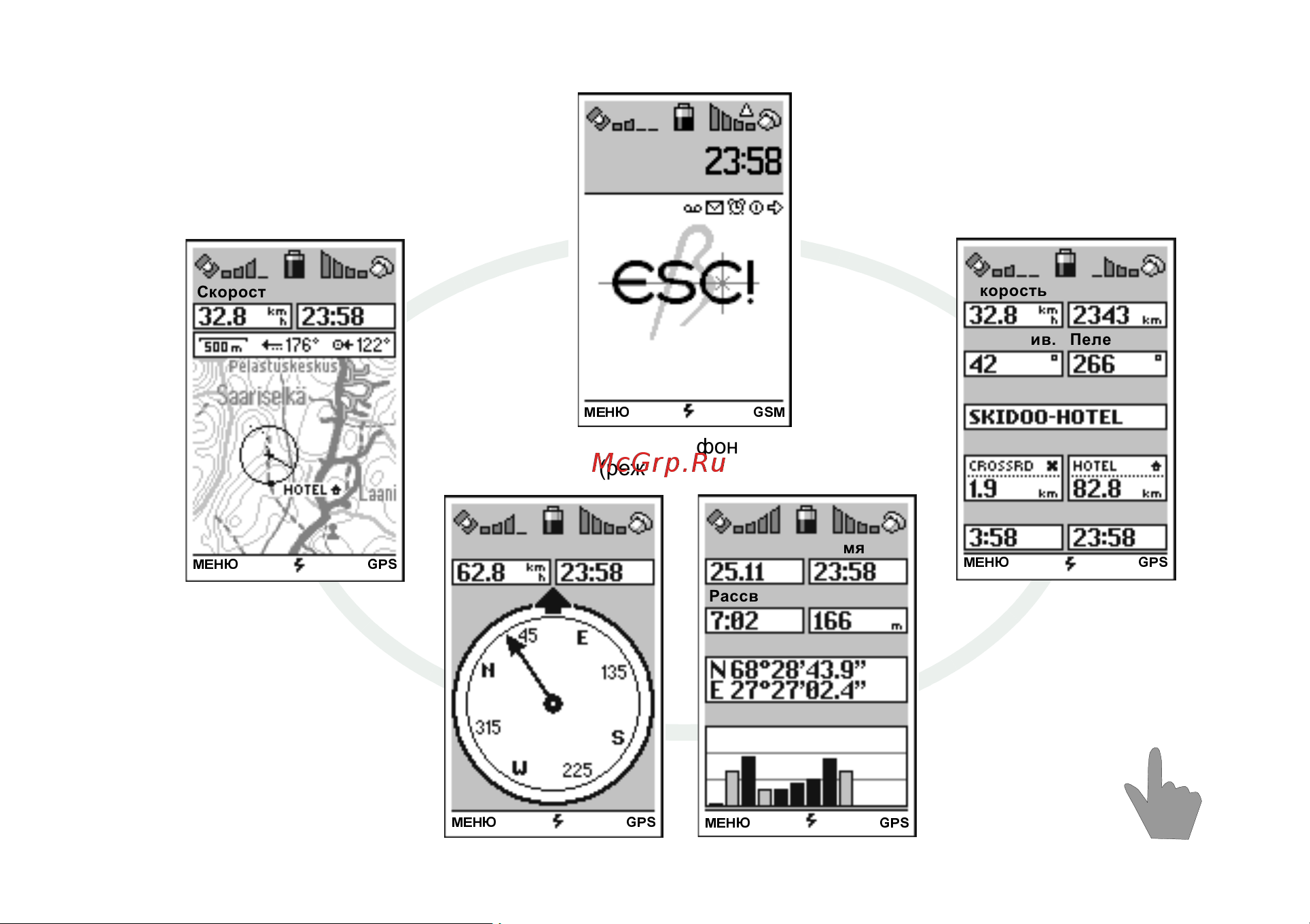 Benefon ESC! [31/196] В2 1 6 71