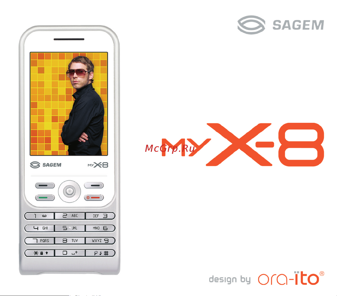 Sagem myX-8 Инструкция по эксплуатации онлайн