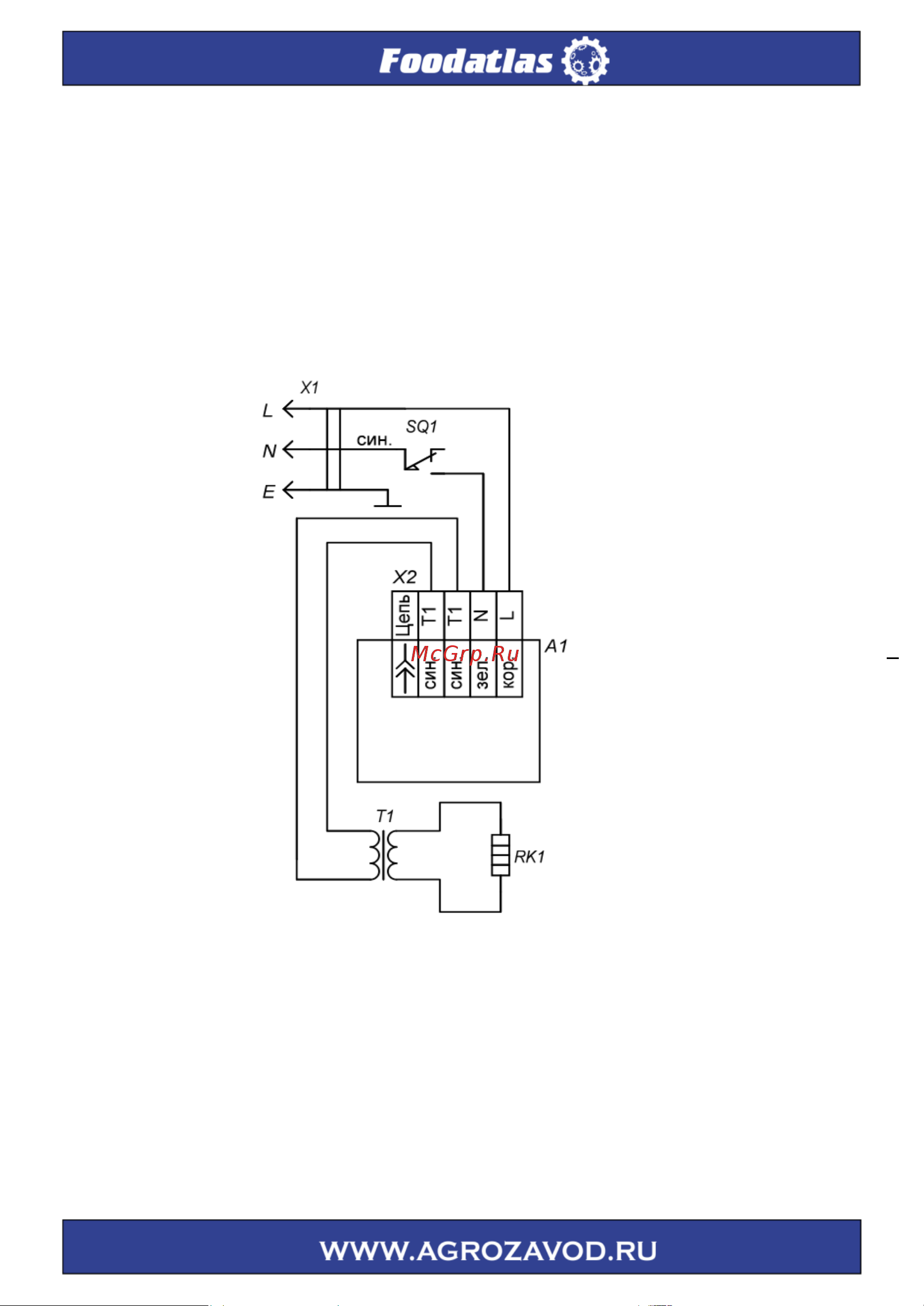 Foodatlas PFS-400 (пластик, 2 мм) Инструкция по эксплуатации онлайн [8/24] 606873