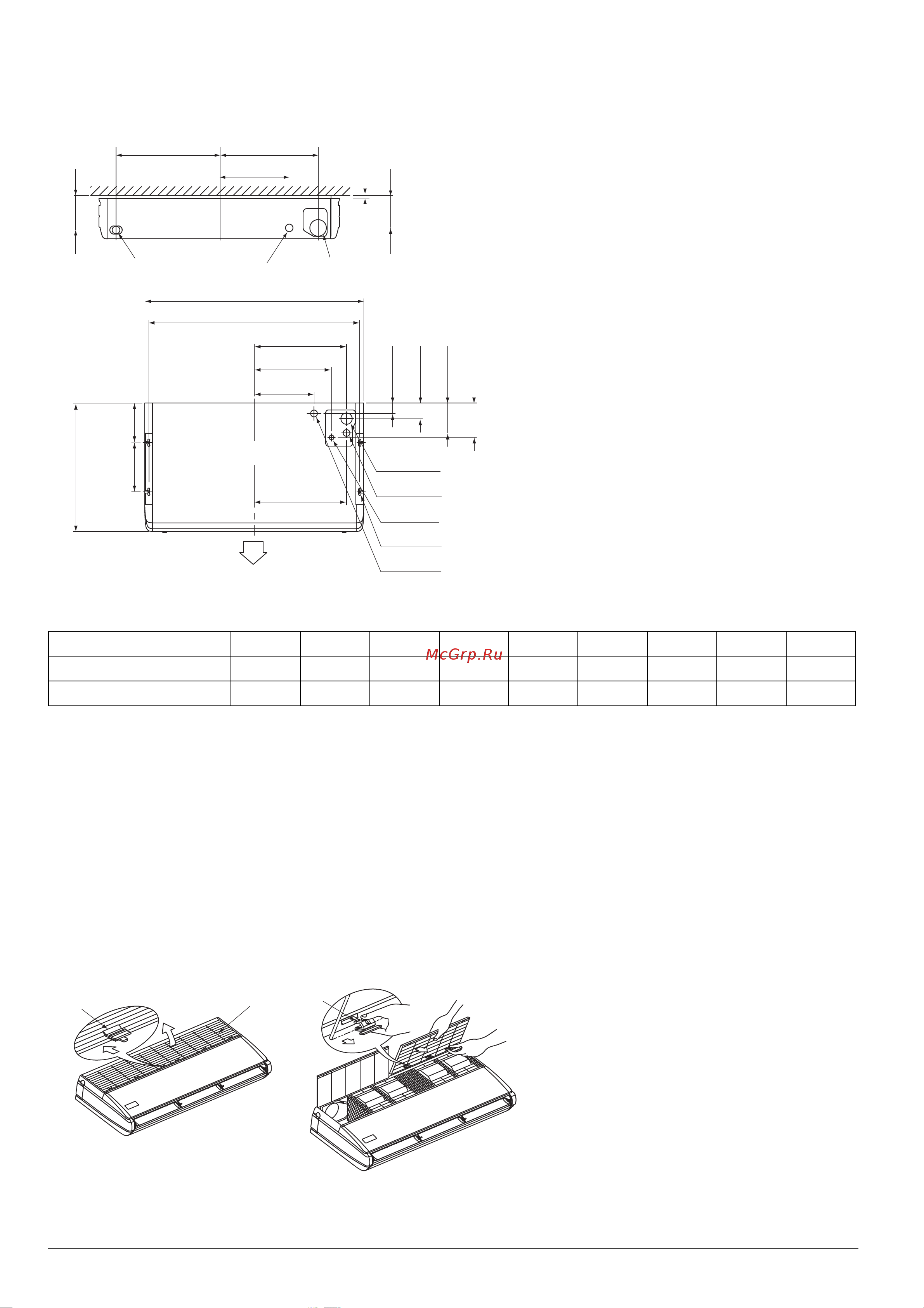 Daikin FHQG100CVEB [9/40] Подготовка к монтажу