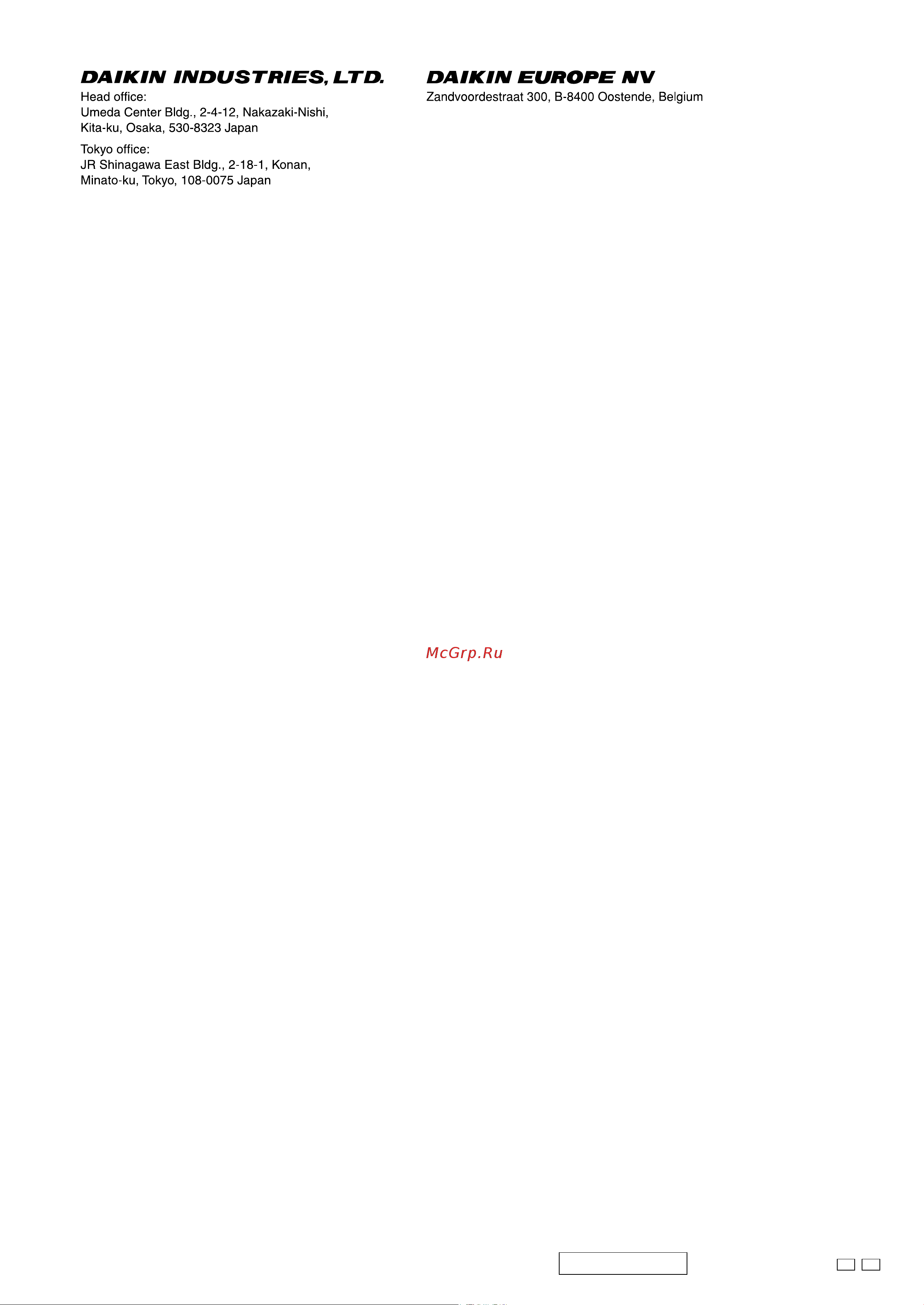 Daikin FVQ125BV1B [20/20] P170549 6f em07a042