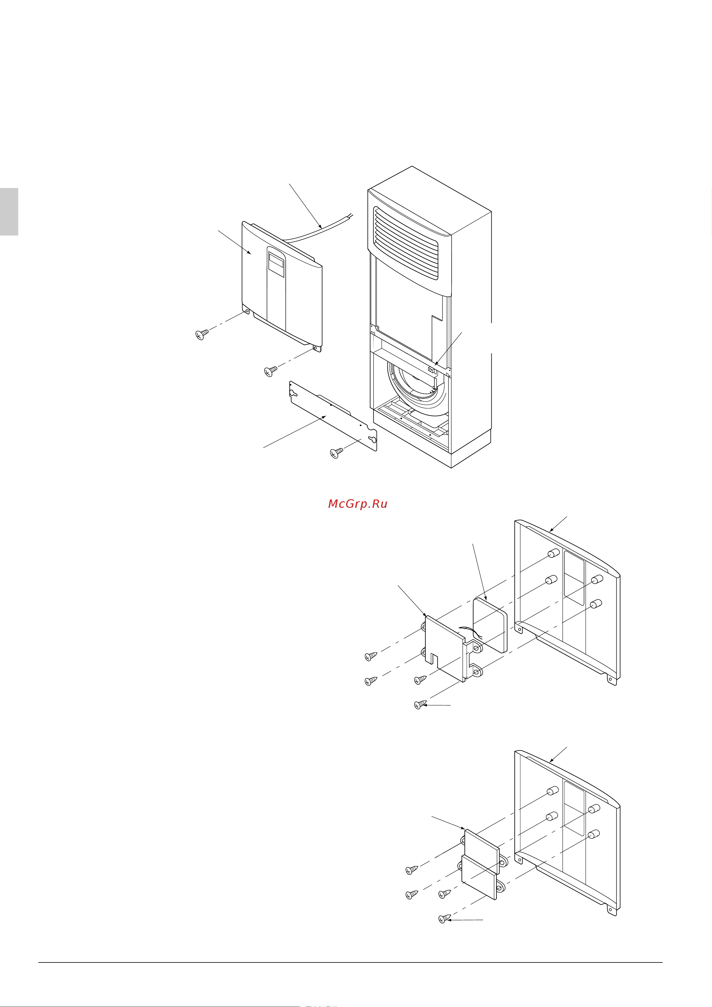 Daikin FVQ100BV1 [12/24] Detach the terminal box lid and detach the remote controller cable from the remote controller terminal board