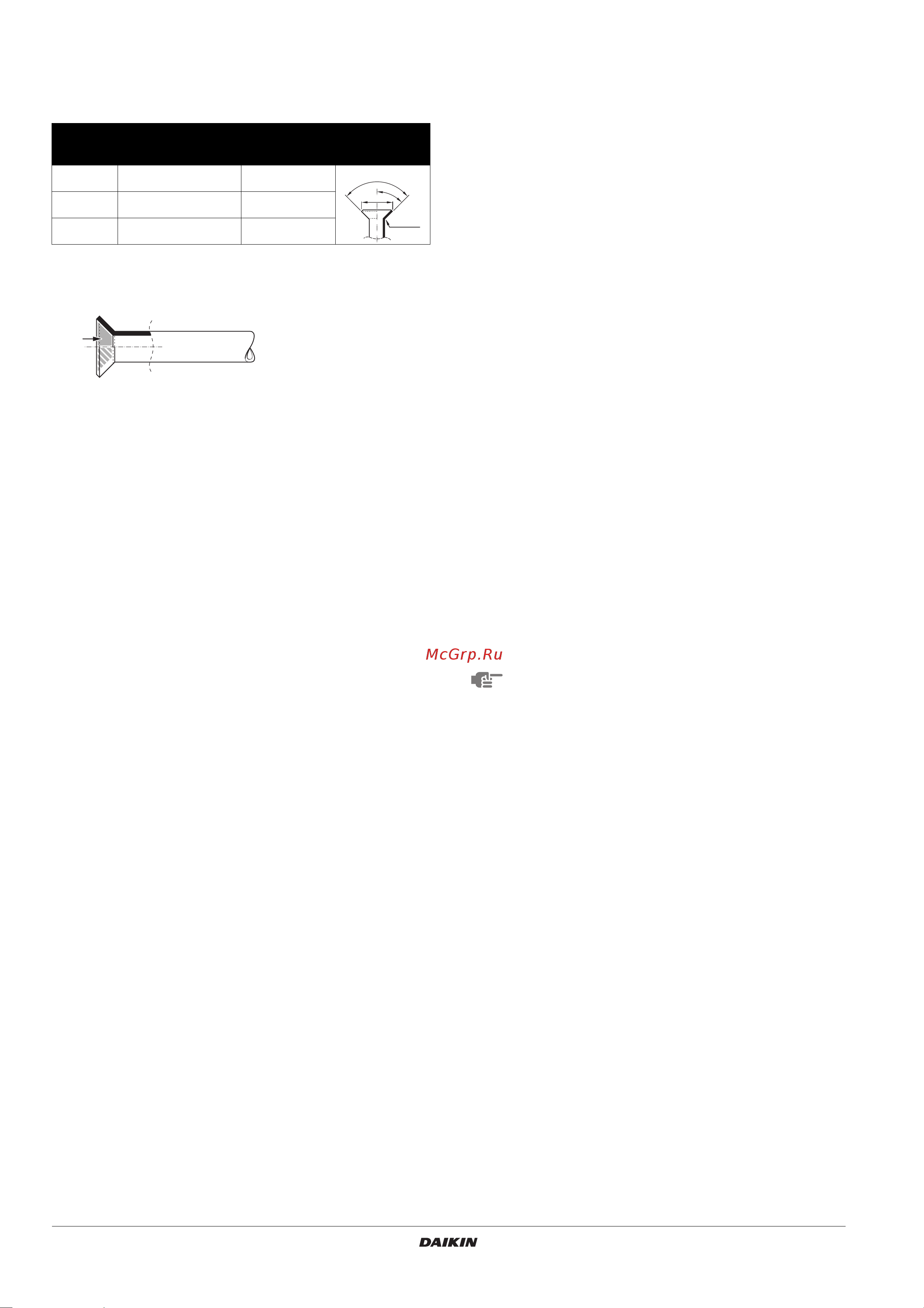 Daikin REQ71B8V3B [10/16] Cautions for flare connection