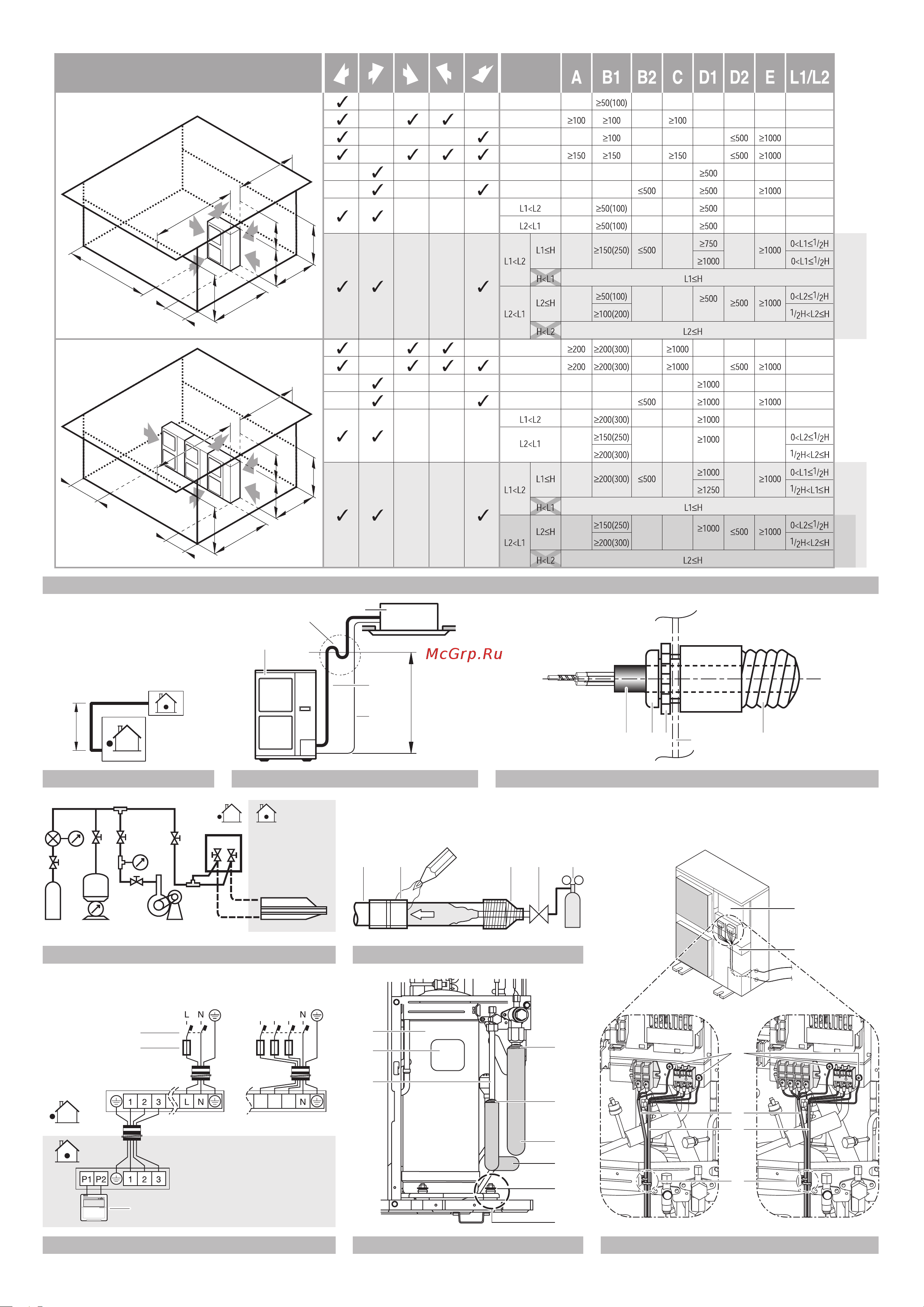 Daikin REQ71B7V3B Инструкция по монтажу онлайн [2/16] 606973