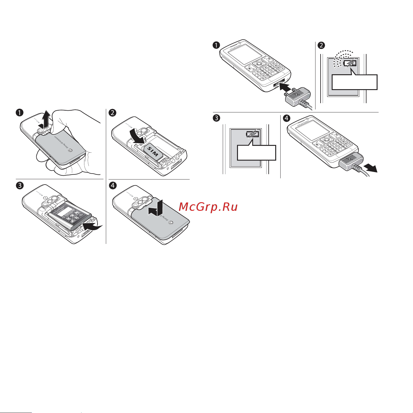 SonyEricsson K610 [6/120] Sim карта и аккумулятор