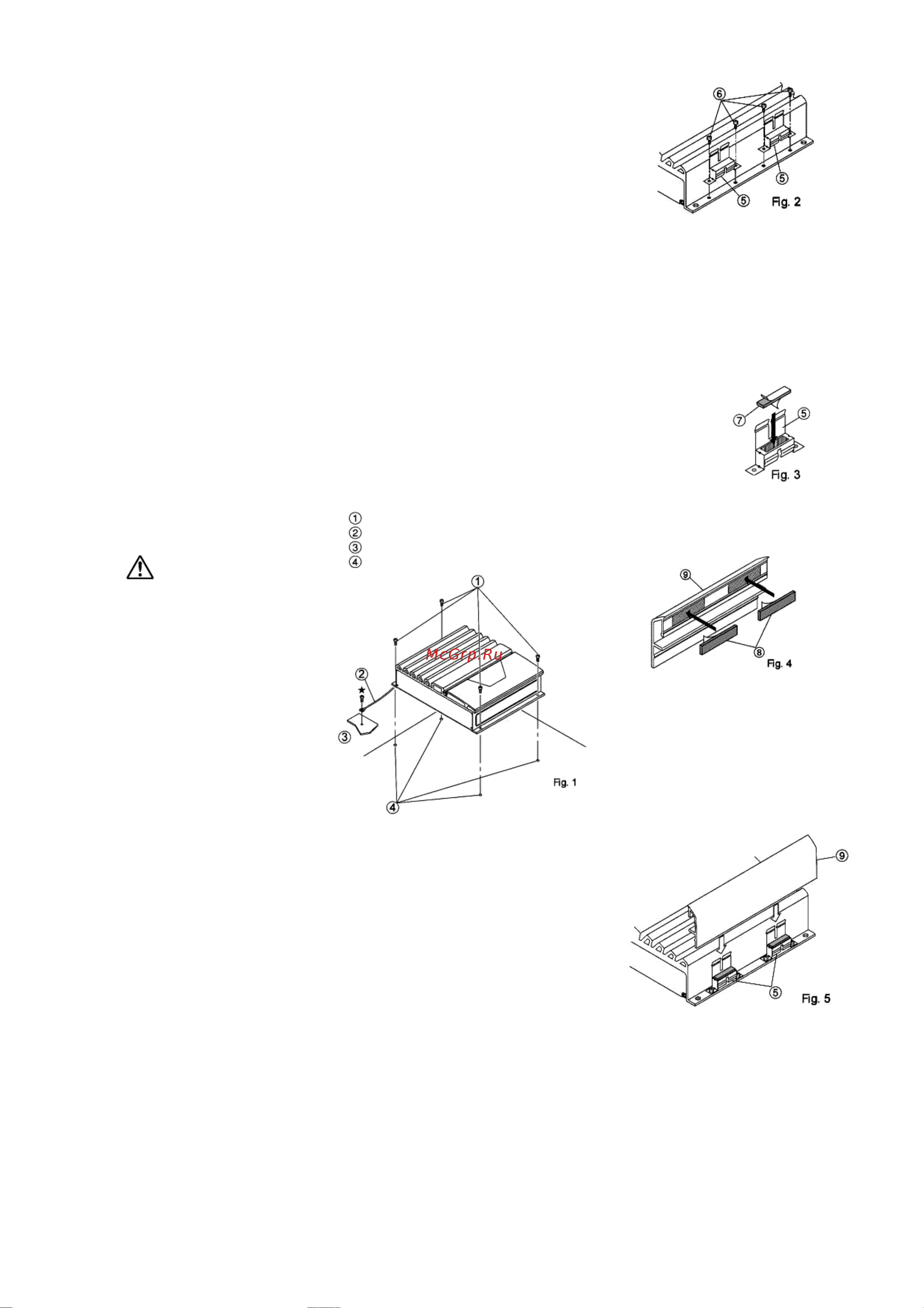 Alpine MRV-T320 [2/8] A caution