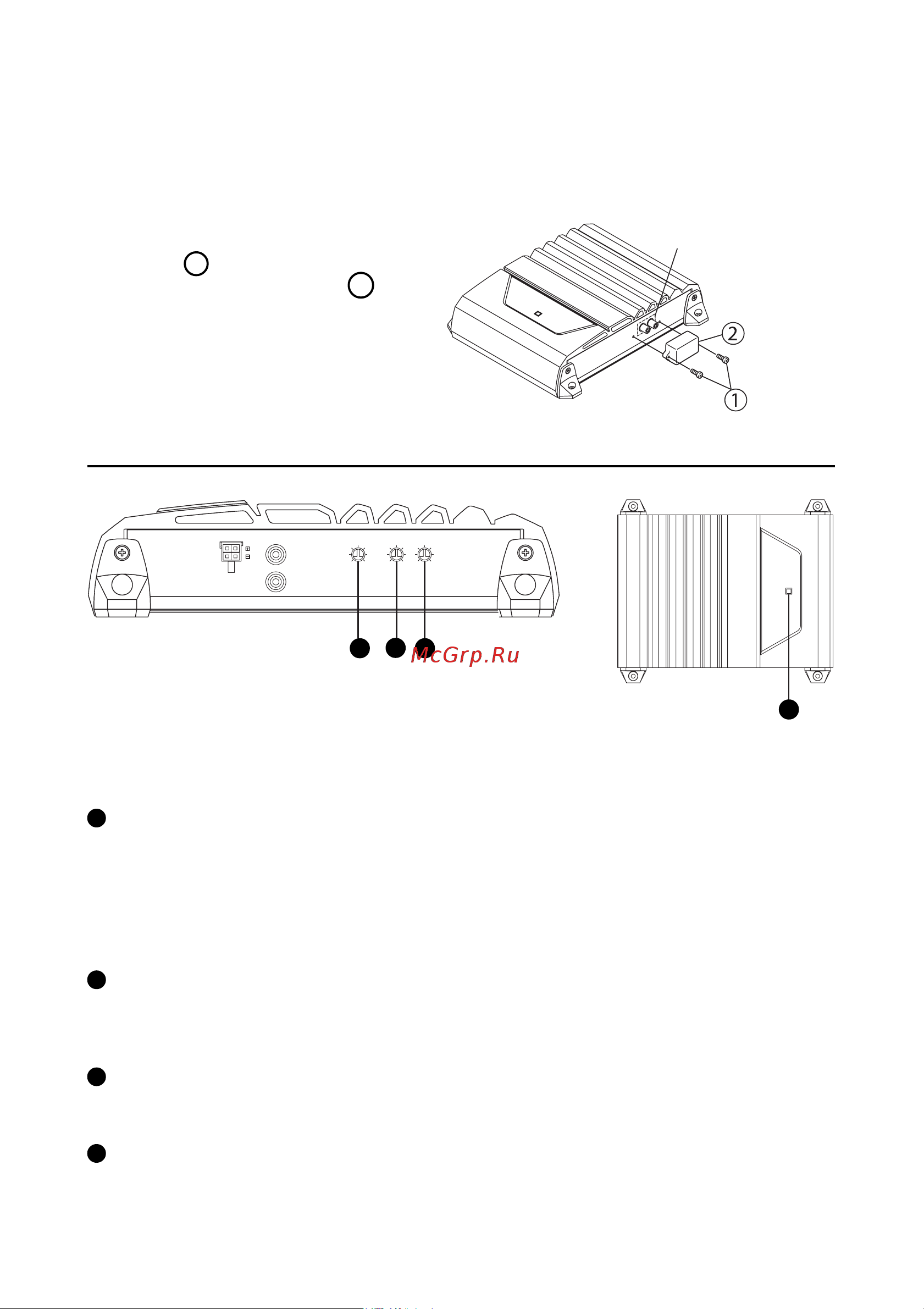 Alpine MRP-M350 [6/8] Индикатор питания