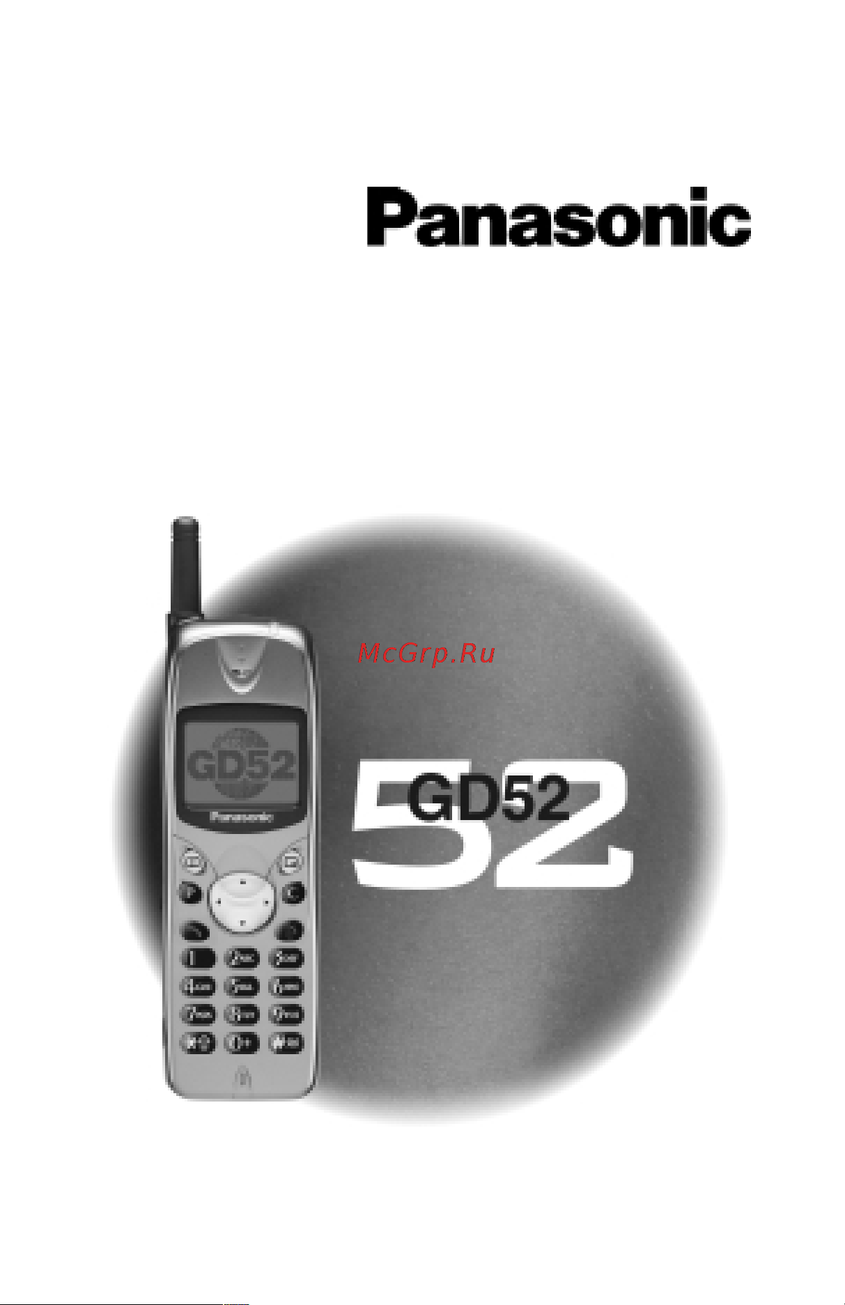 Panasonic EB-GD52 Инструкция по эксплуатации онлайн