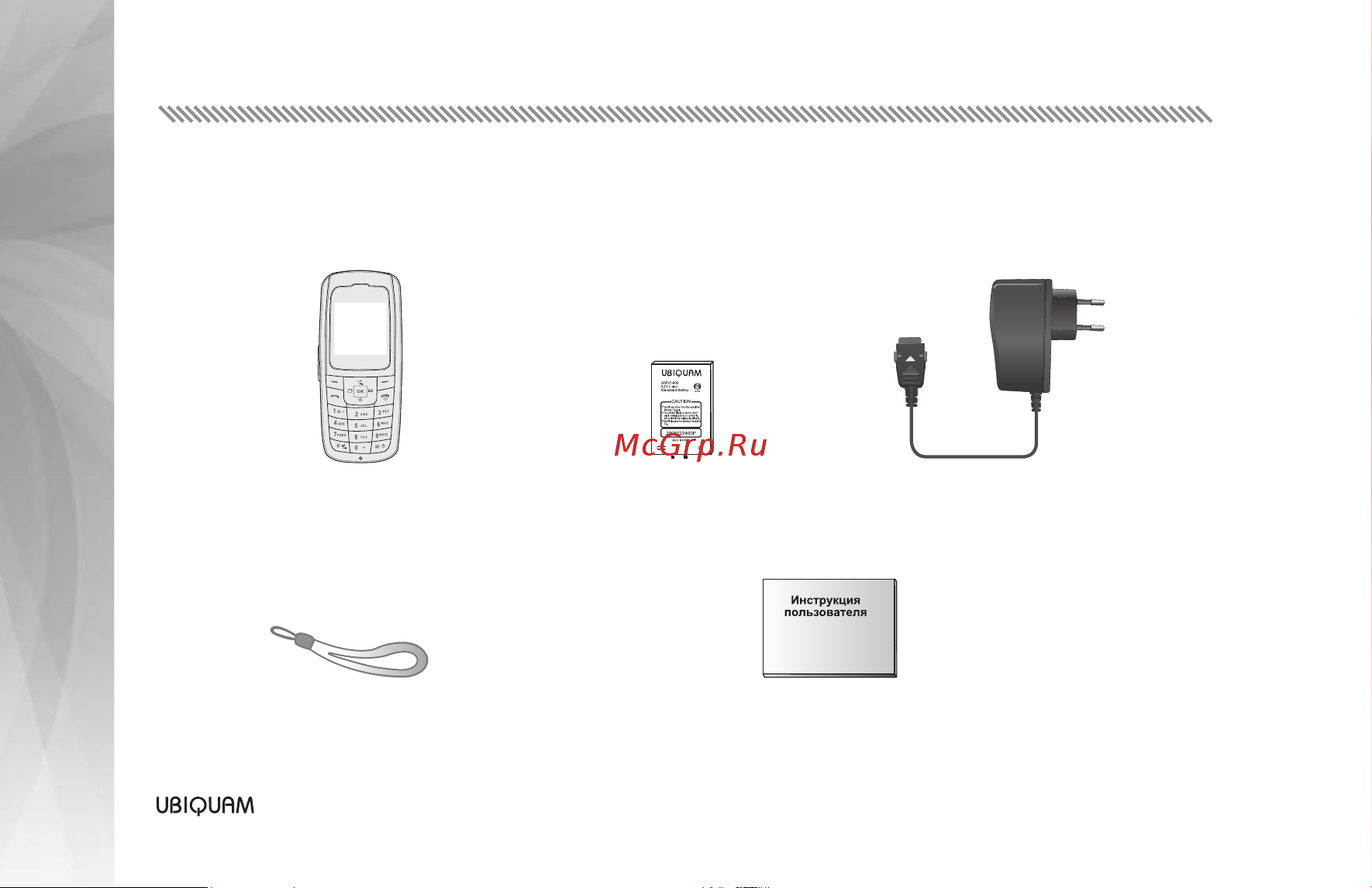 Ubiquam U-400 [7/41] Перед началом работы