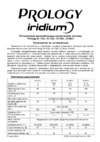 Prology iridium IX-1322 Инструкция по использованию