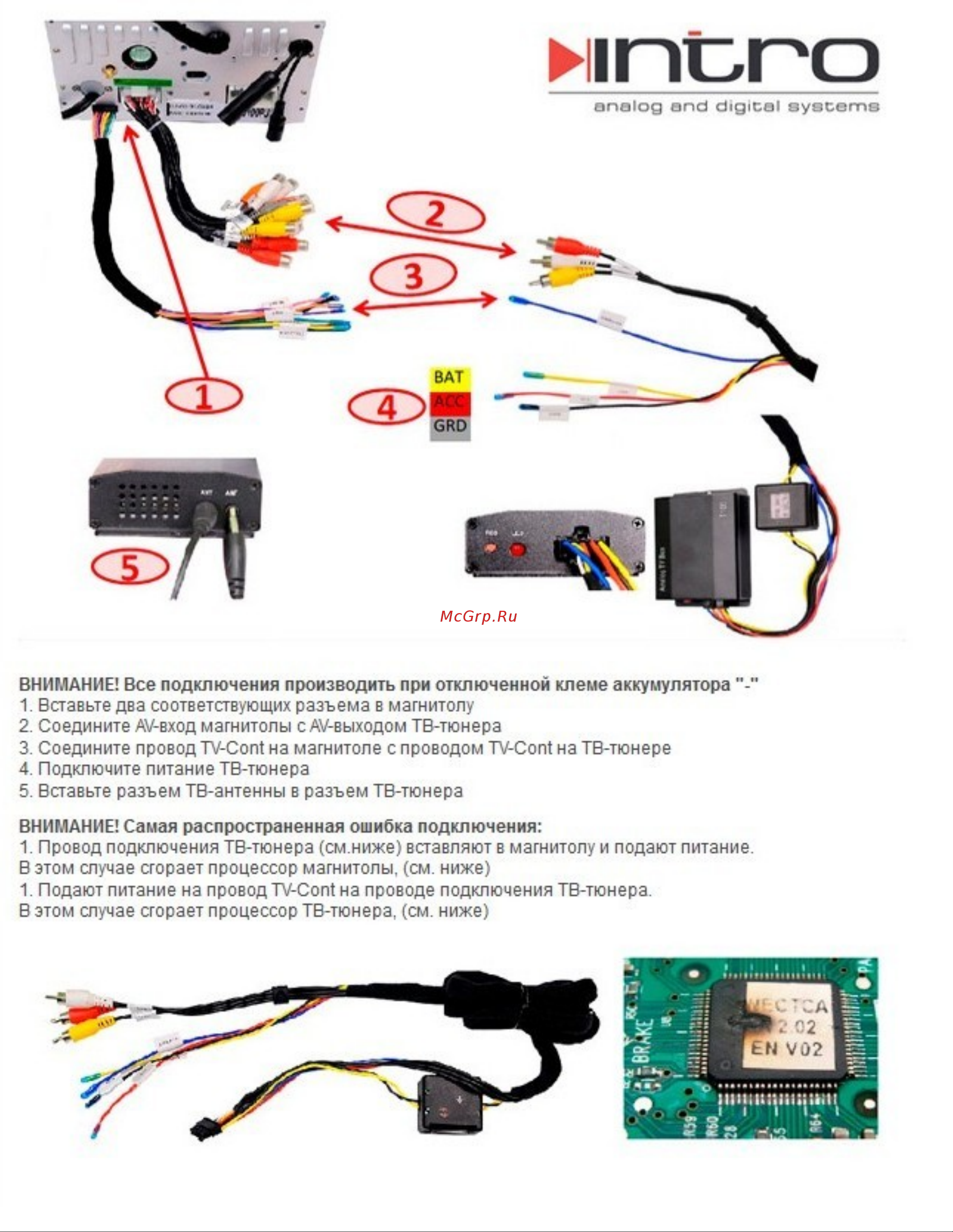Intro CHR-2297PR Toyota Prado Инструкция по использованию онлайн [2/4] 63513