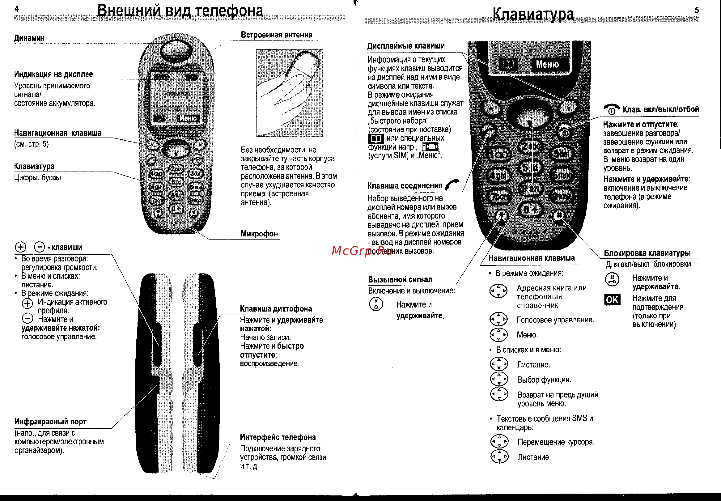 Siemens ME45 [3/47] Меню