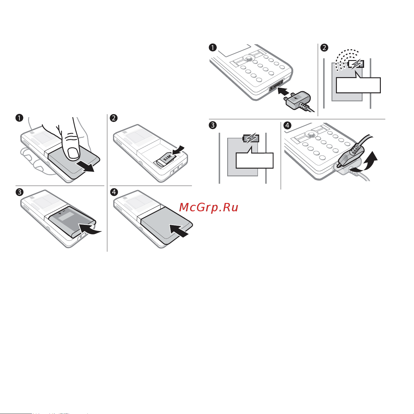 SonyEricsson K810i [6/128] Sim карта и аккумулятор