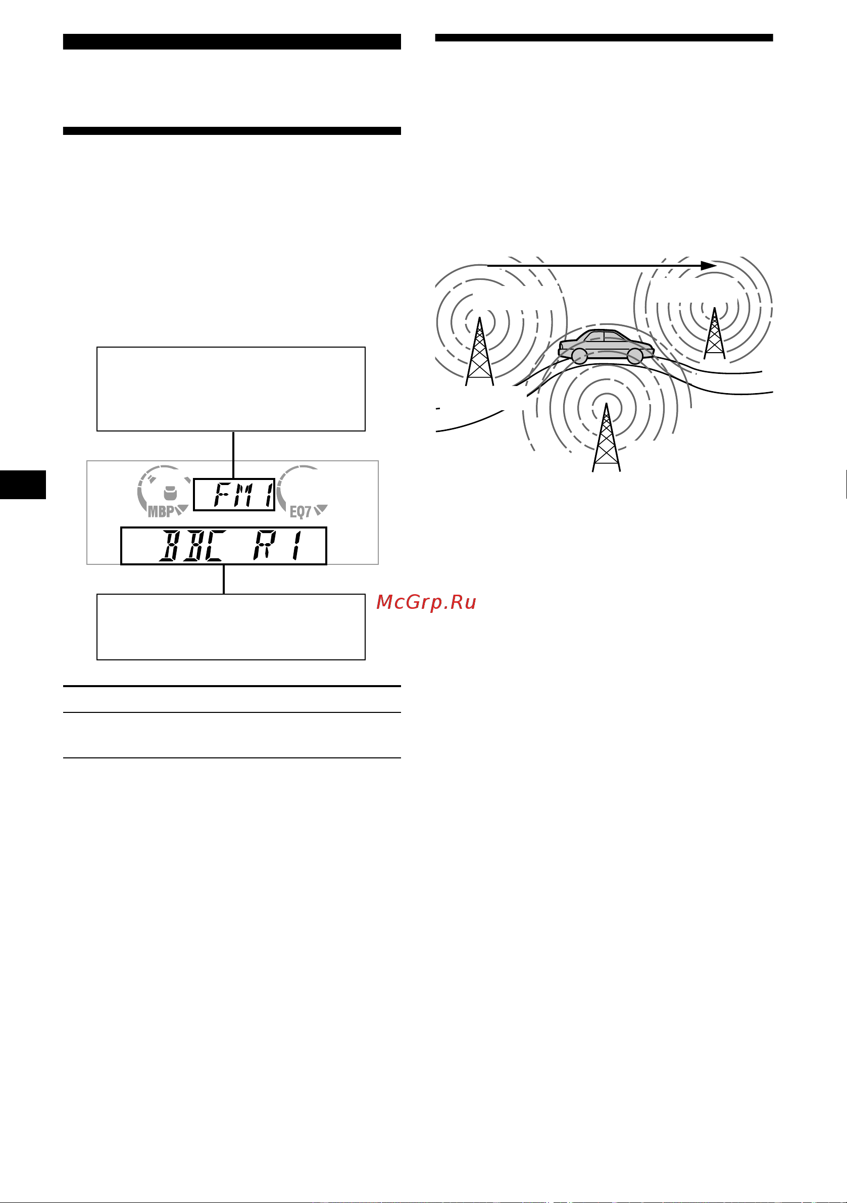 Sony XR-CA600 (V) (X) [94/172] Descrição geral da função rds