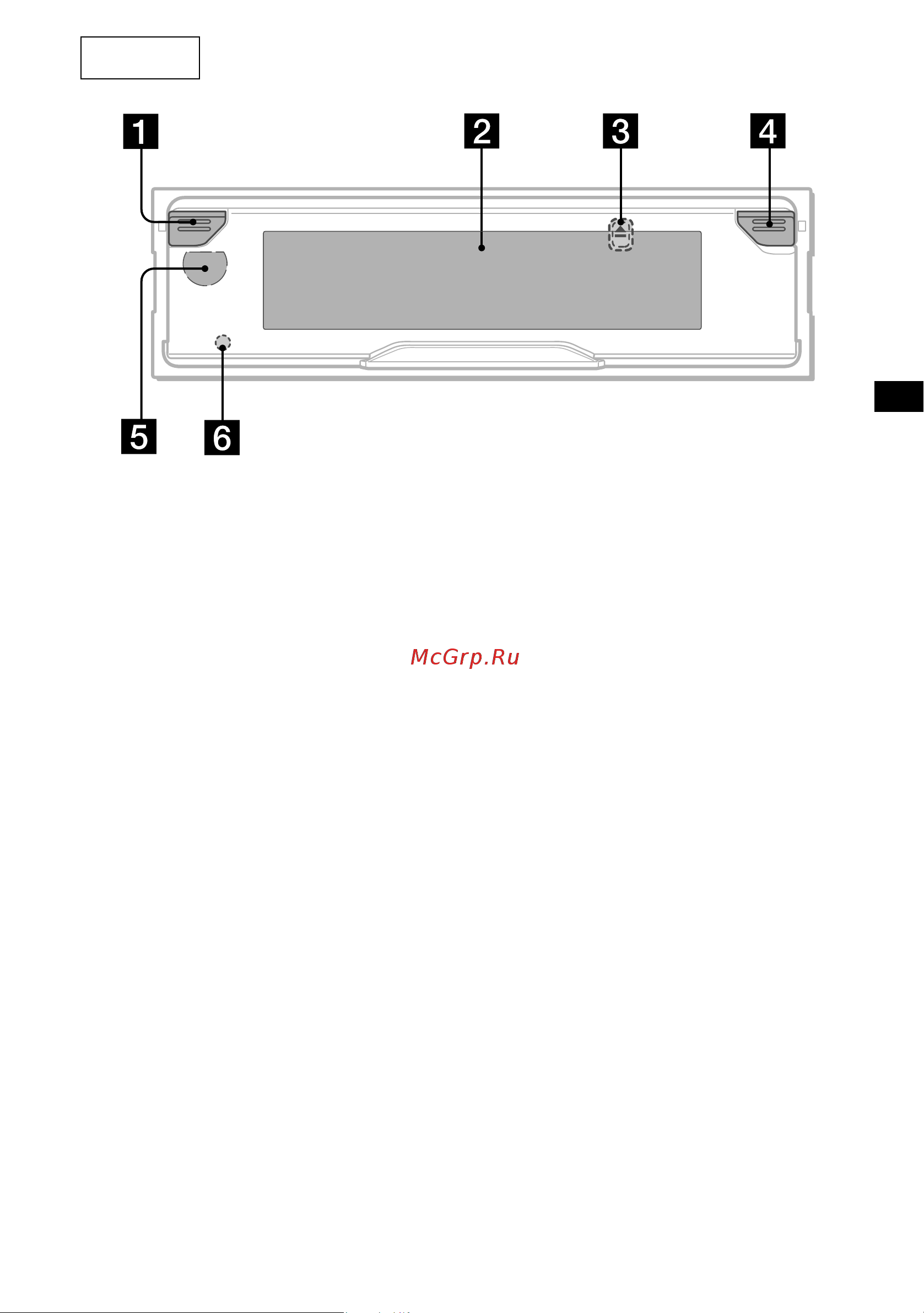 Sony XR-CA800 [5/150] Main unit
