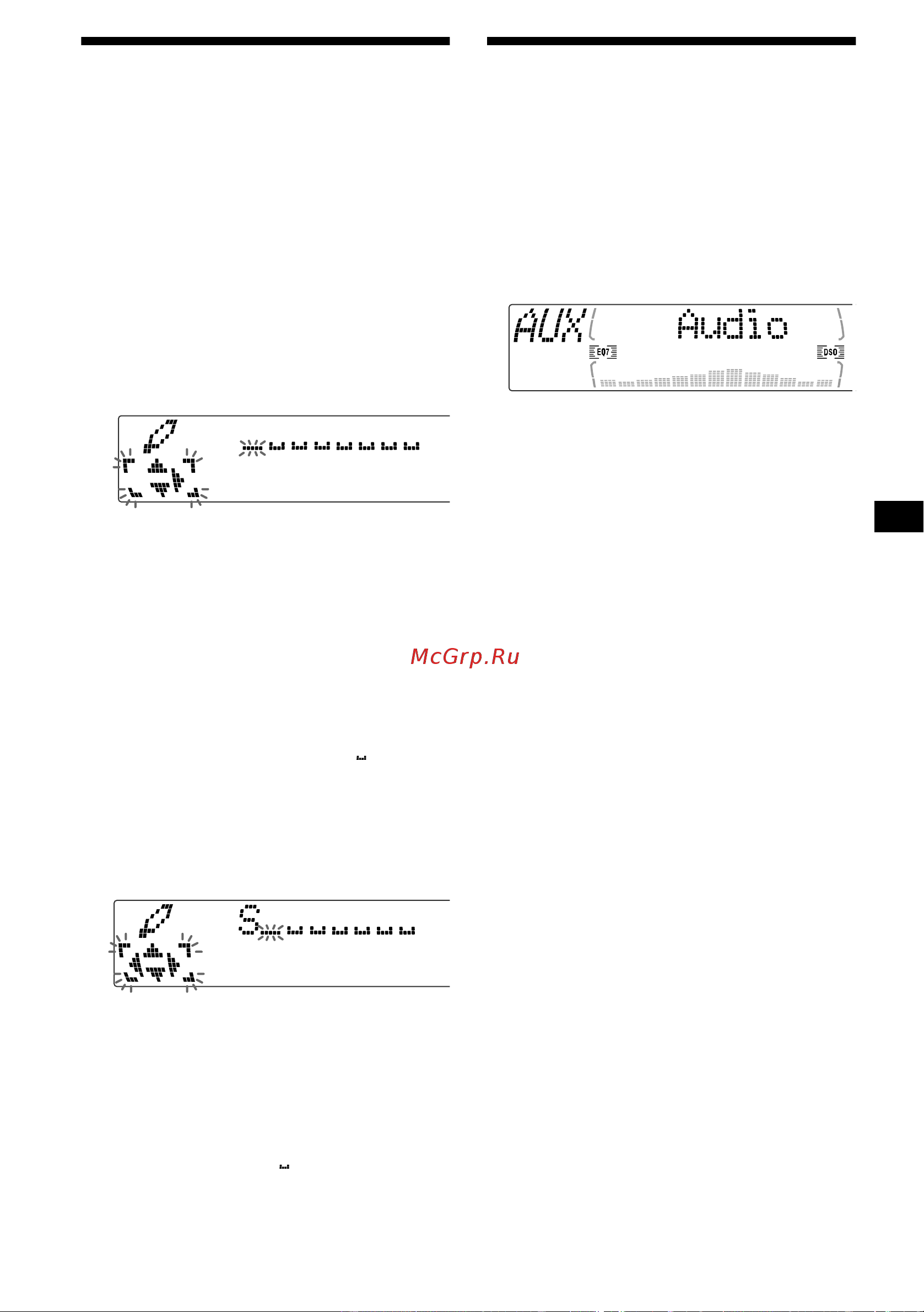 Sony CDX-M770 [35/254] Labelling a motion display