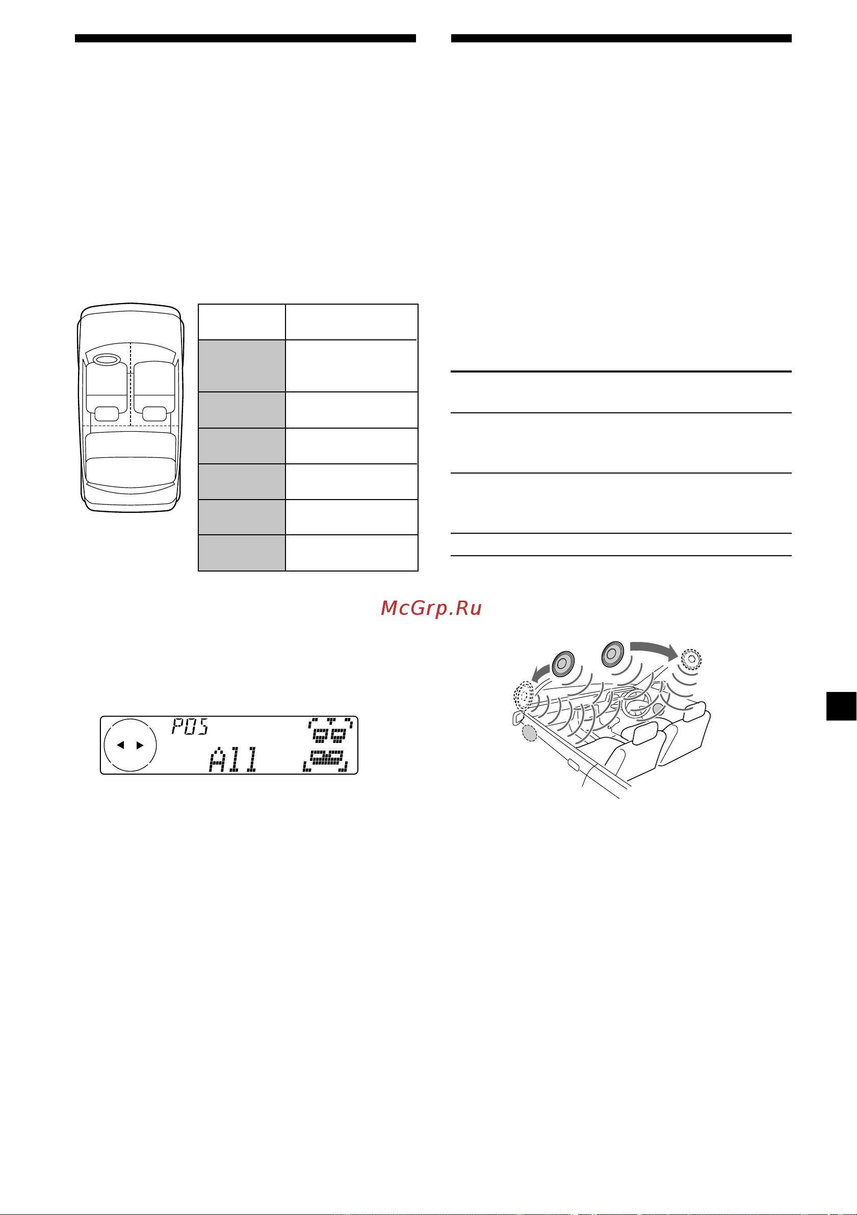 Sony CDX-C8000RX [207/222] Bыбоp мeню звyчaния