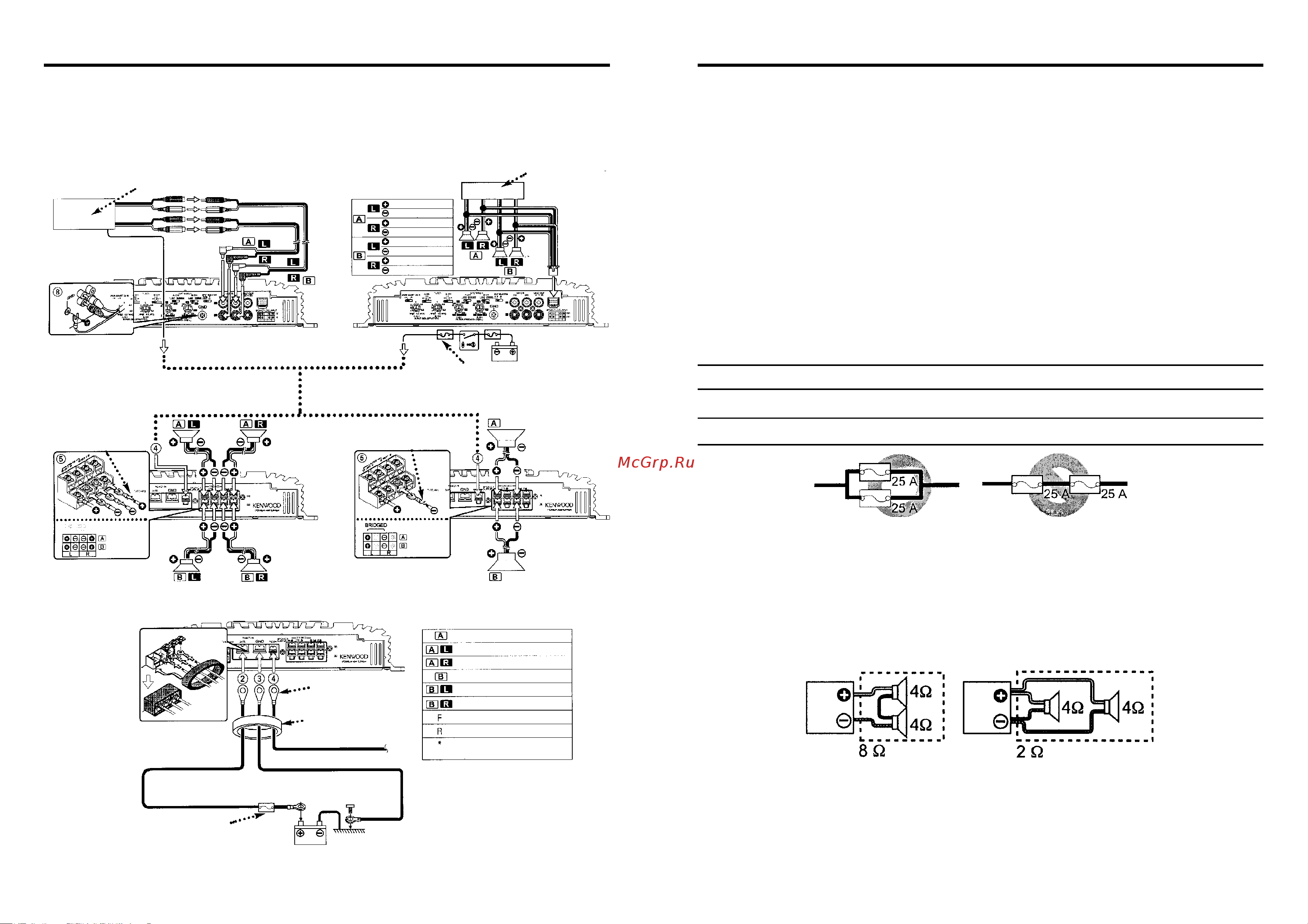 Kenwood KAC-849 [3/6] Выбор акустических систем