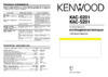 Kenwood KAC-5201 Инструкция по эксплуатации