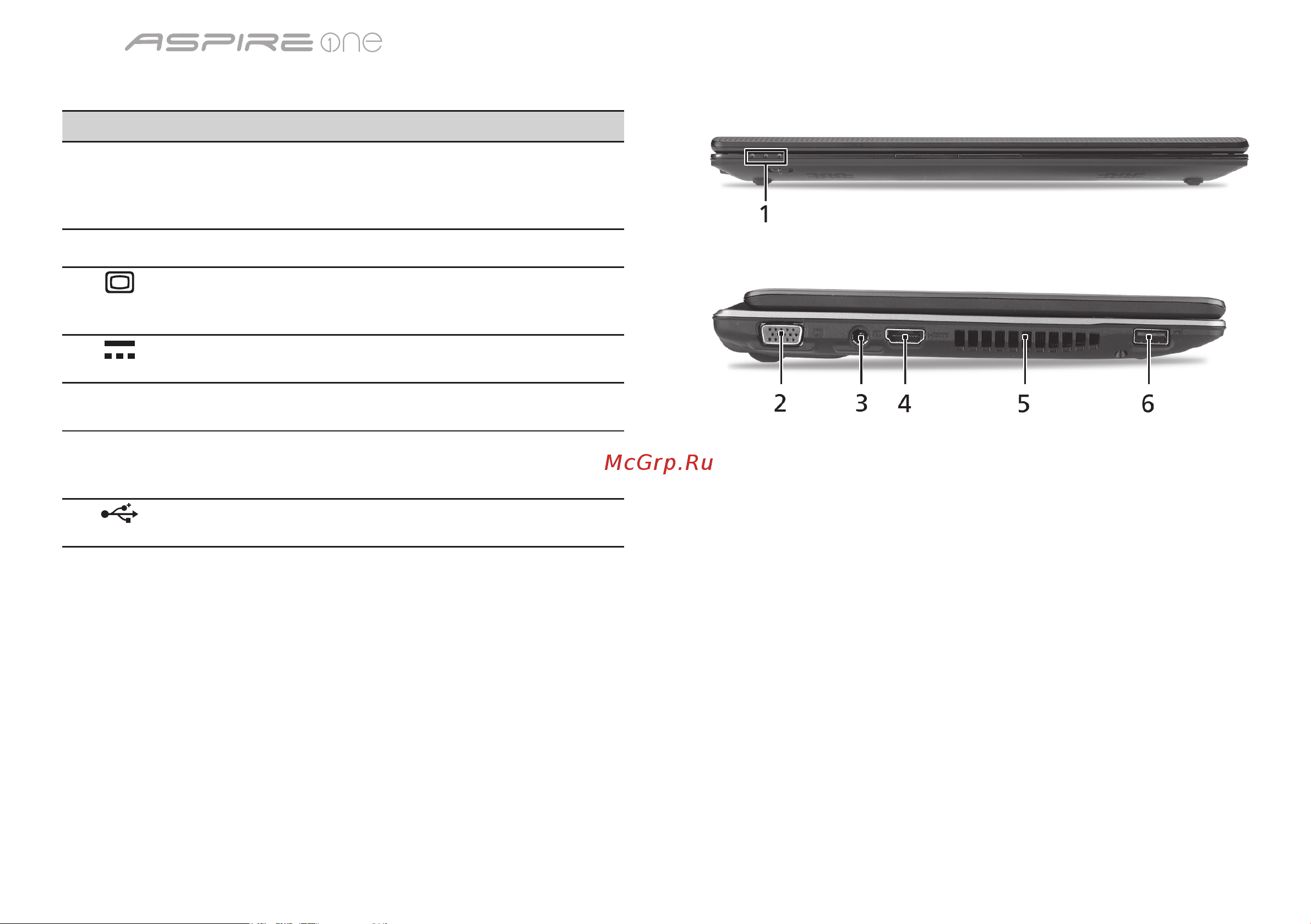 Acer ASPIRE ONE AO521 [72/374] Vista esquerda