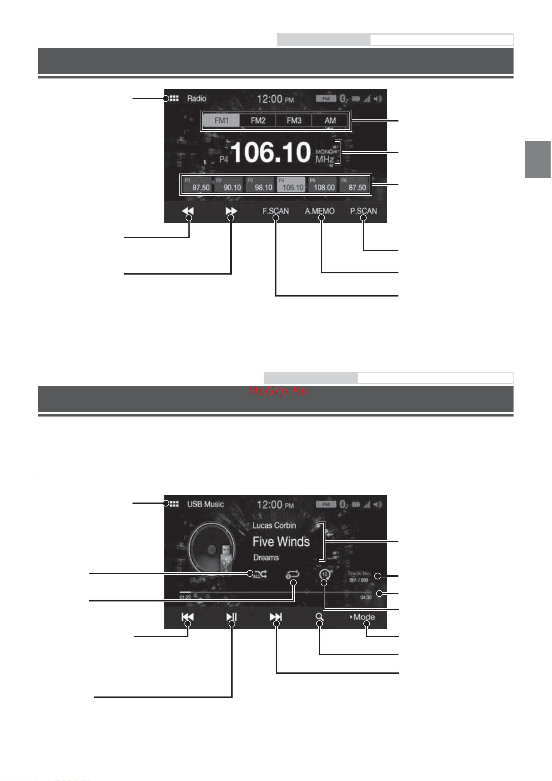 Alpine iLX-W650BT [9/52] Radio operation