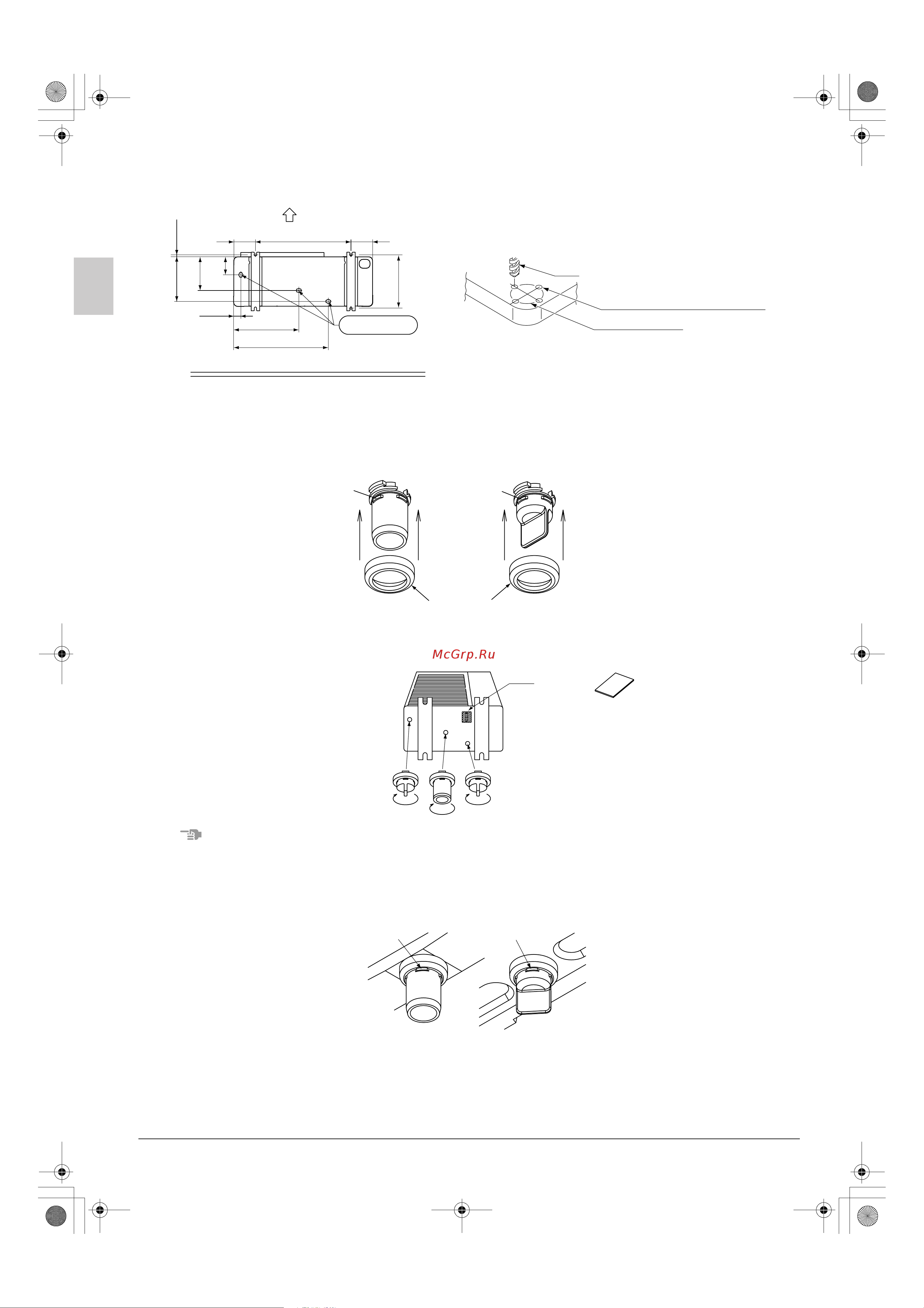 Daikin RZQ45KCVJK [12/64] Be sure not to insert them into wrong drain holse or there causes water leakage