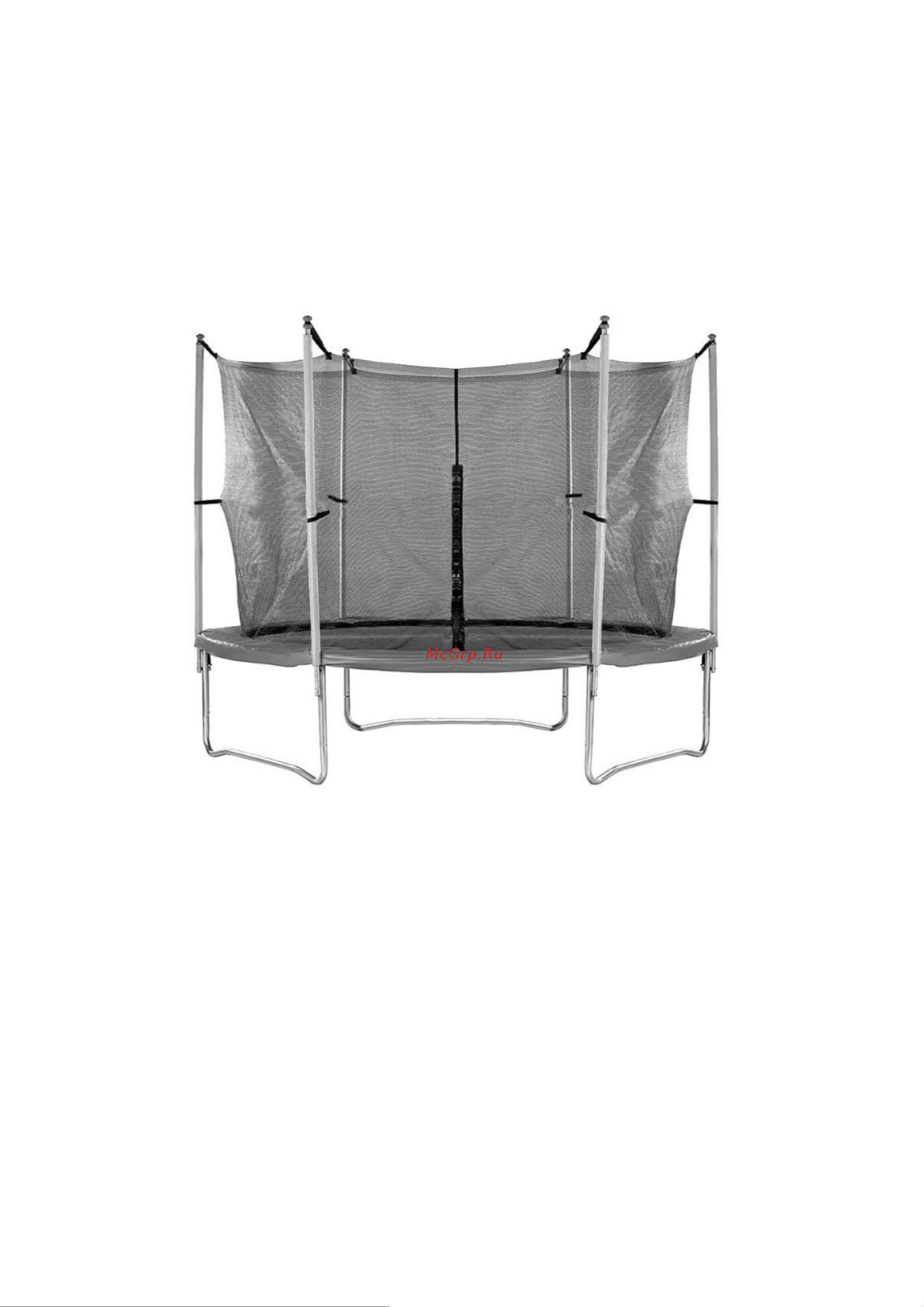 UNIX line Simple 6 ft Color (inside) [5/10] Сборка внутренней сетки батута