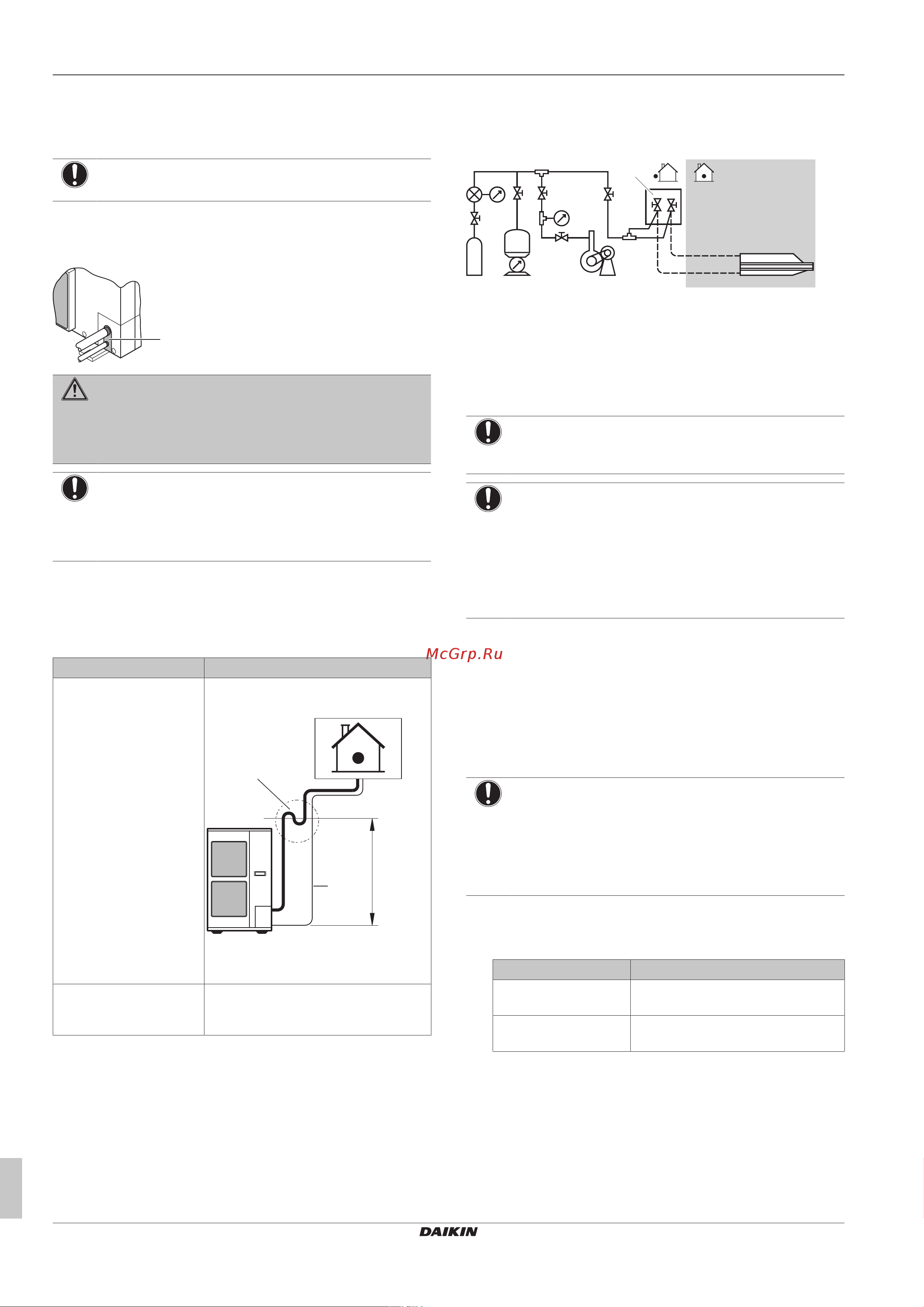 Daikin RZQG140L7Y1L [6/16] To determine if oil traps are required