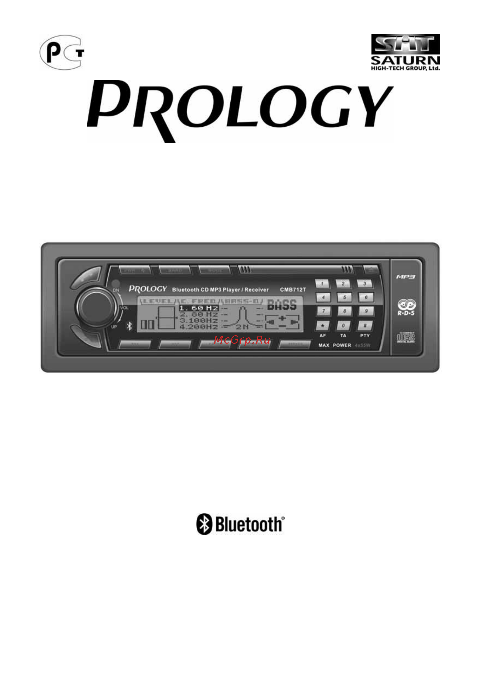 Prology MCE-550R Руководство пользователя онлайн