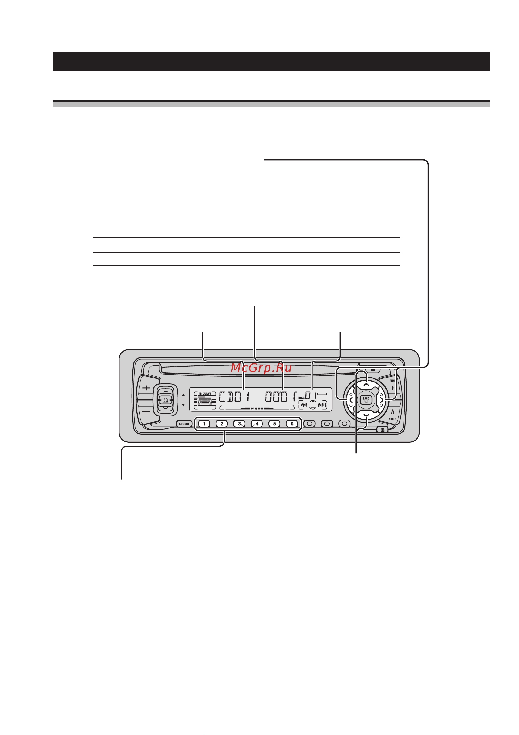 Pioneer DEH-P4100R [18/59] Основные операции
