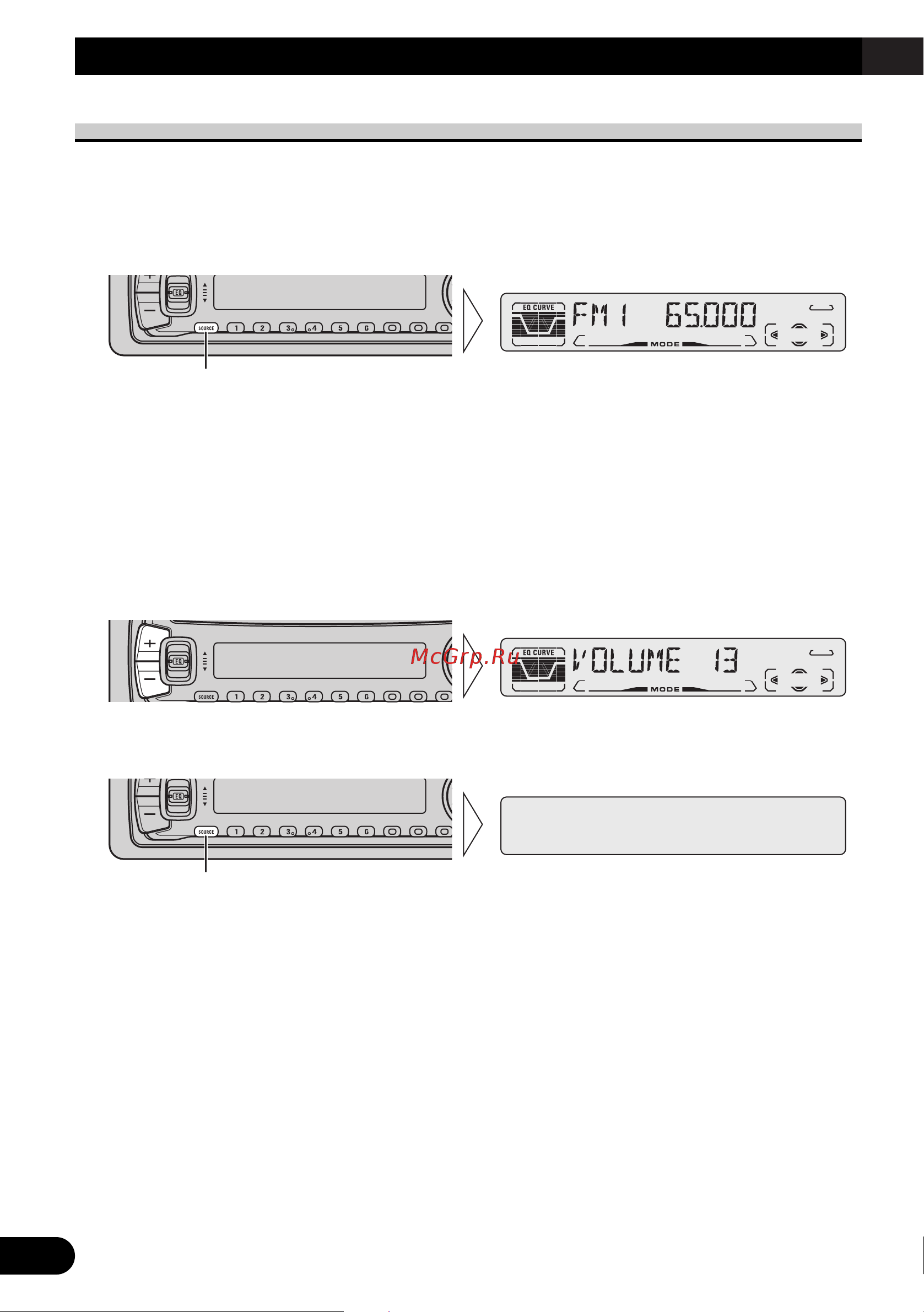 Pioneer DEH-3110 [6/52] Basic operation