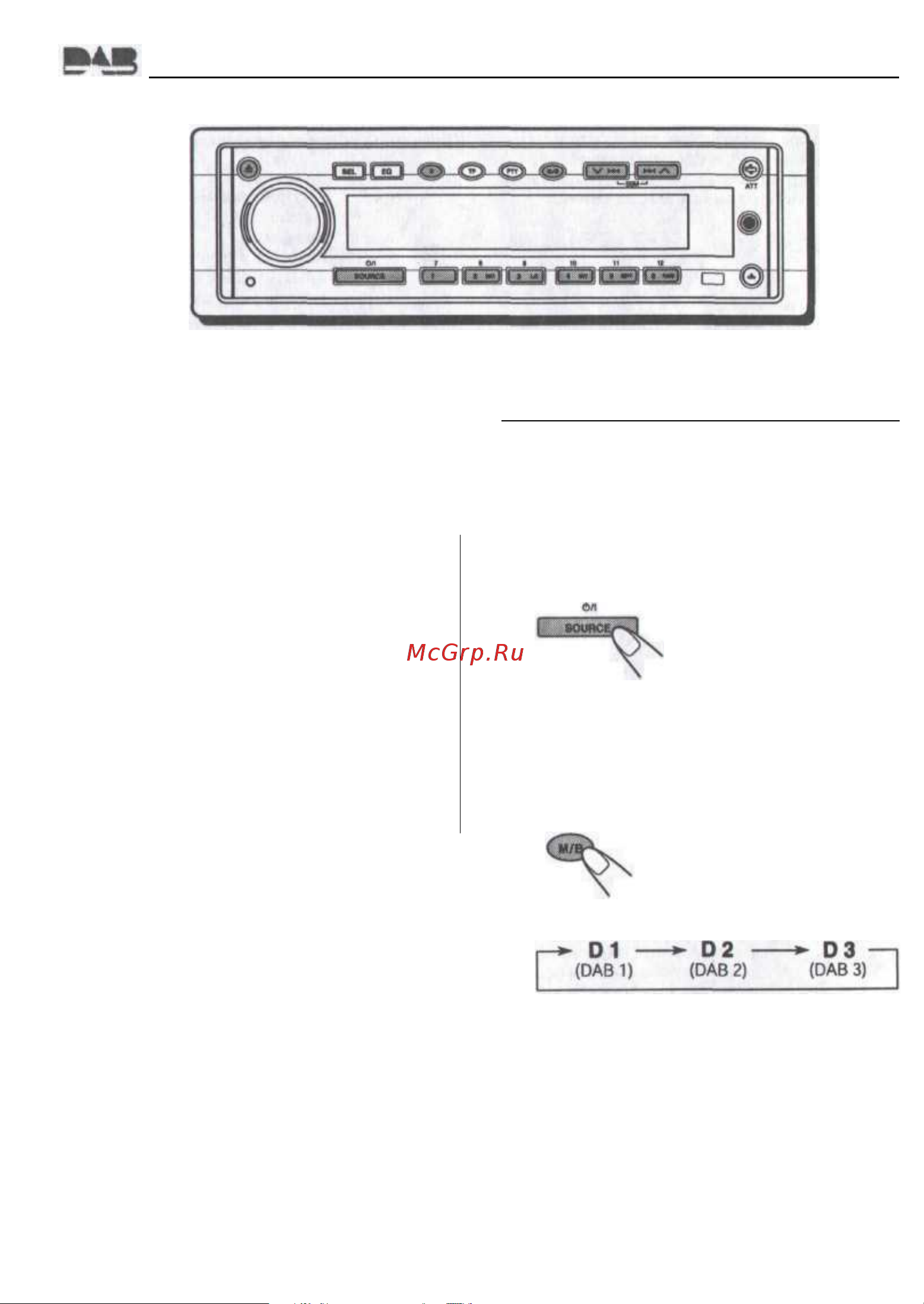 JVC KD-SH55R [34/41] Эксплуатация тюнера dab