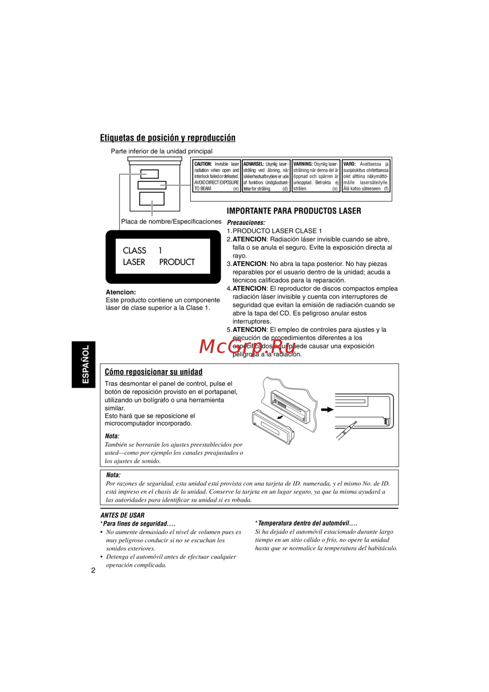 JVC KD-S901R