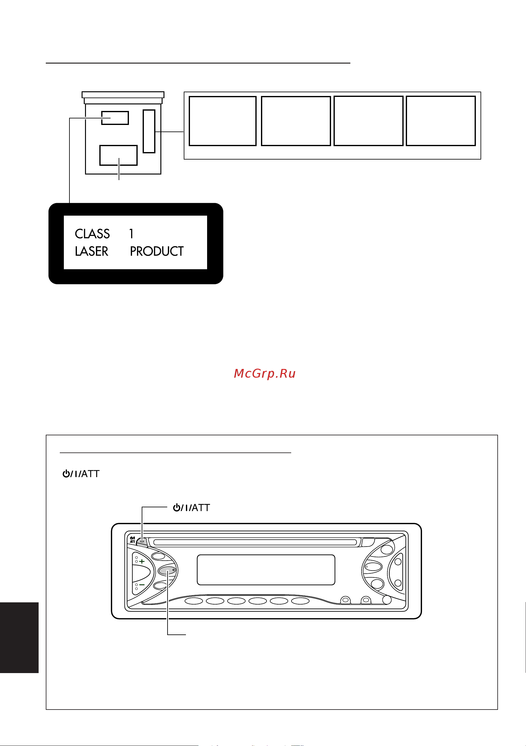 JVC KD-S871R [2/32] Расположение и воспроизведение этикеток
