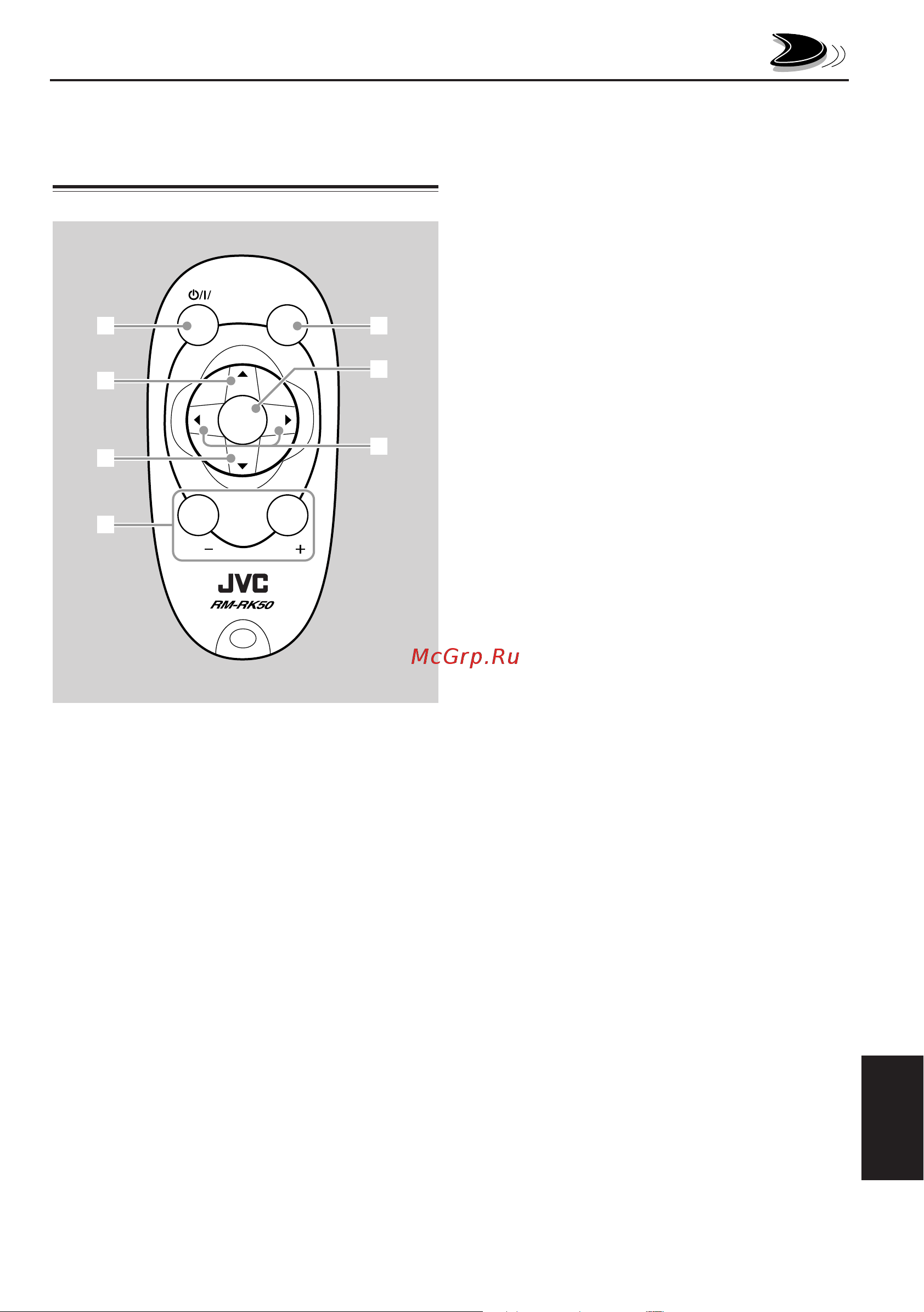 JVC KD-LH1000R [5/50] Устройство дистанционного управления