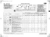 Whirlpool AWO 9561 Таблица программ