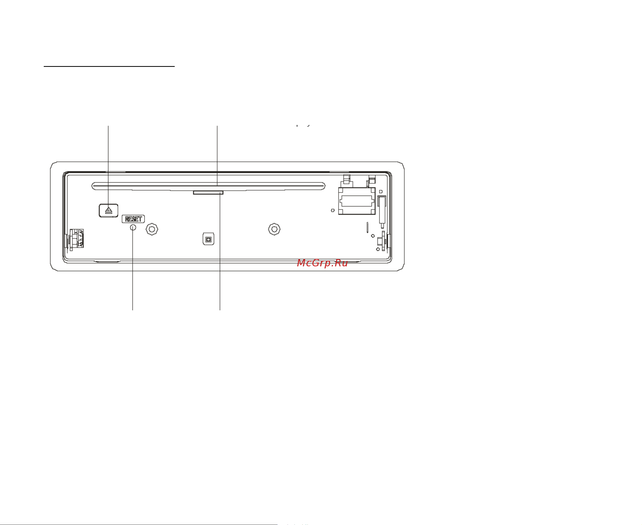 Hyundai H-CMD7084 [10/83] Back of the front panel