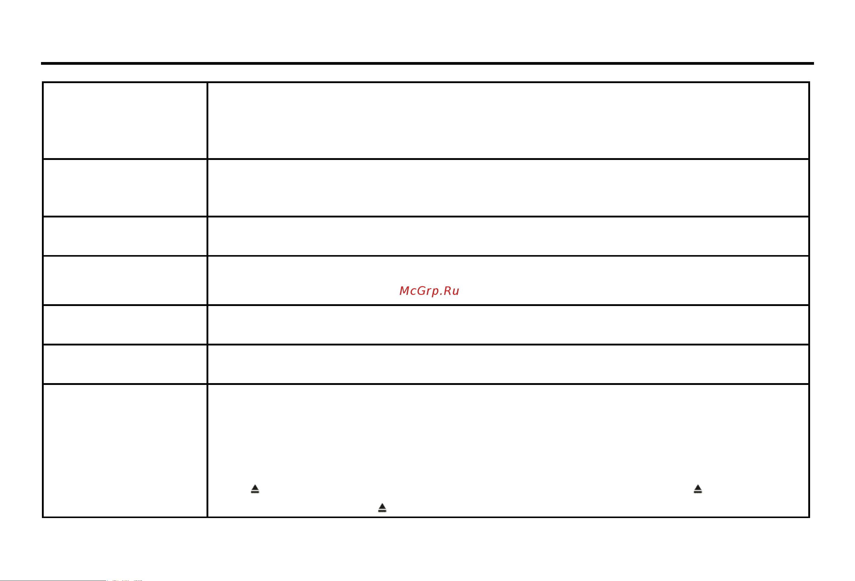 Hyundai H-CDM8061-NN [17/35] Troubleshooting guide