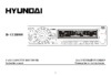 HYUNDAI ELECTRONICS H-CCR8080 Руководство пользователя