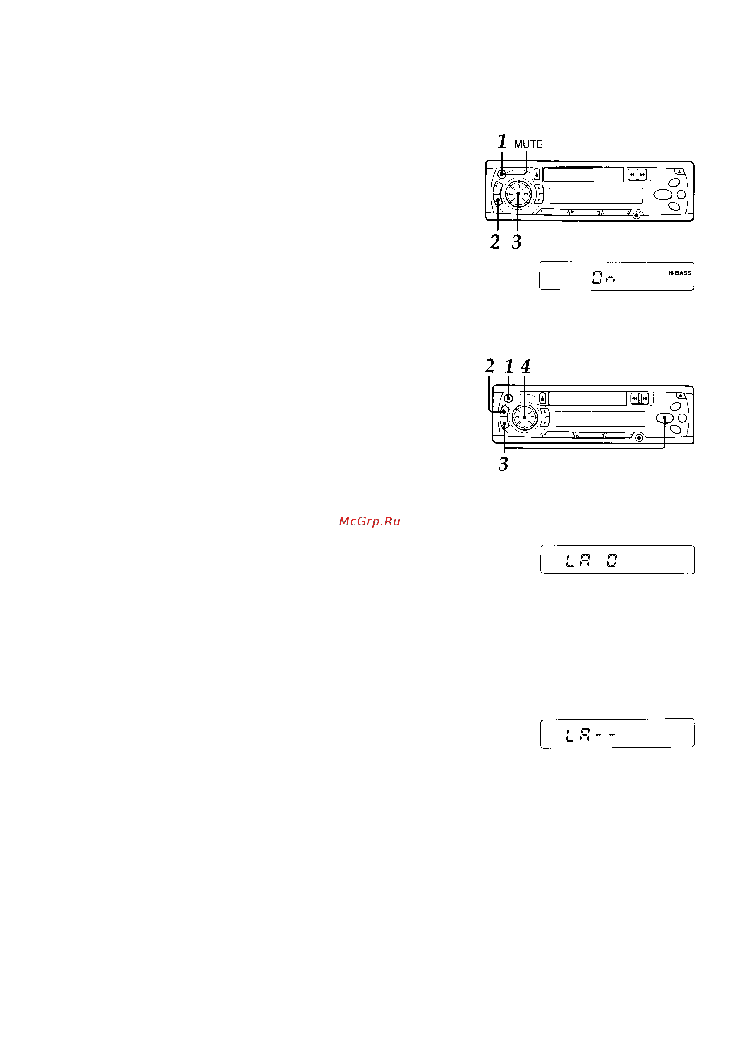 Aiwa CT-X320 YZ [10/12] Возврат к заводским настройкам звучания