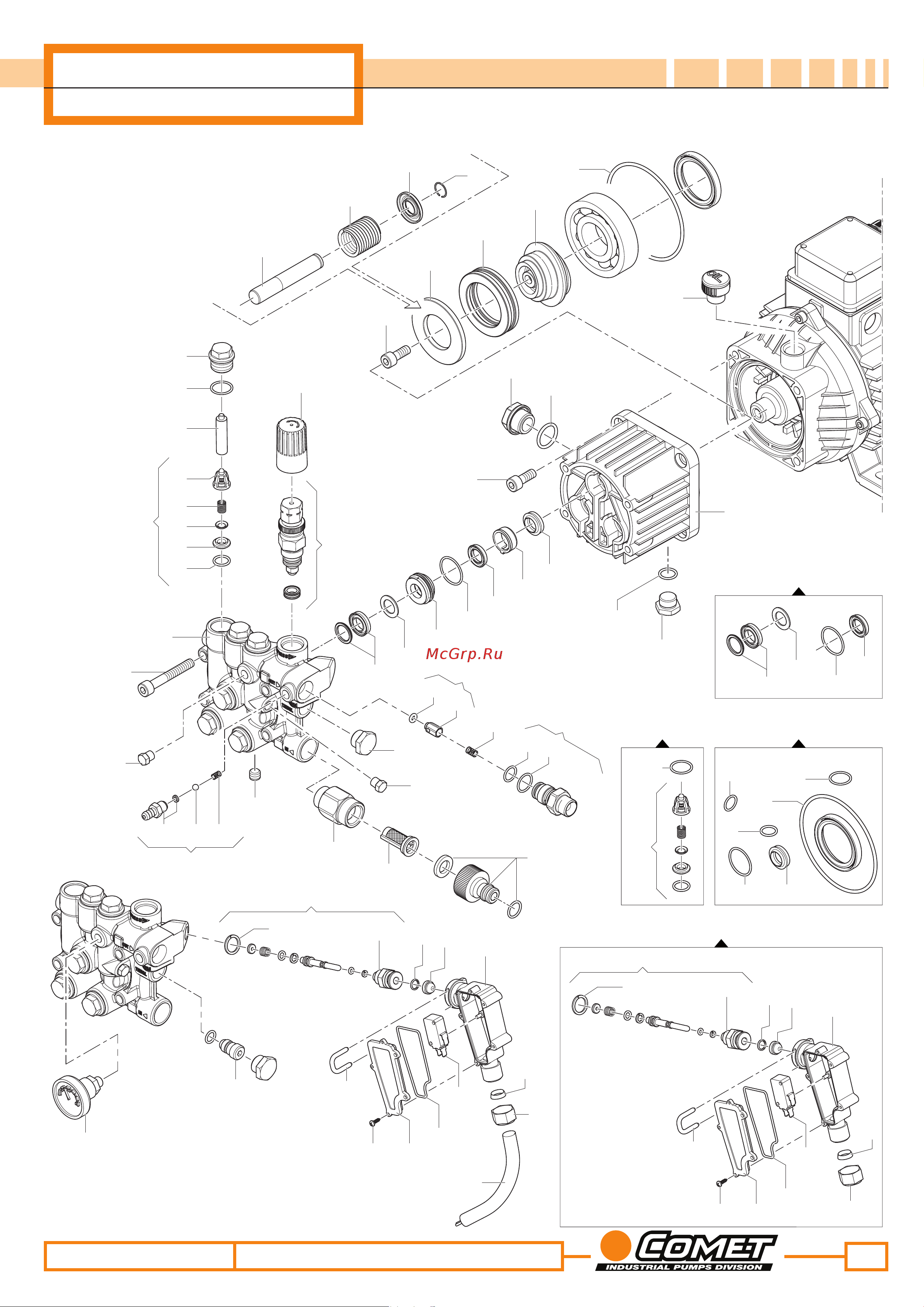 Comet MTP AXR 11/120 TSI Деталировка онлайн