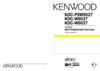 Kenwood KDC-PSW9527 Инструкция по эксплуатации
