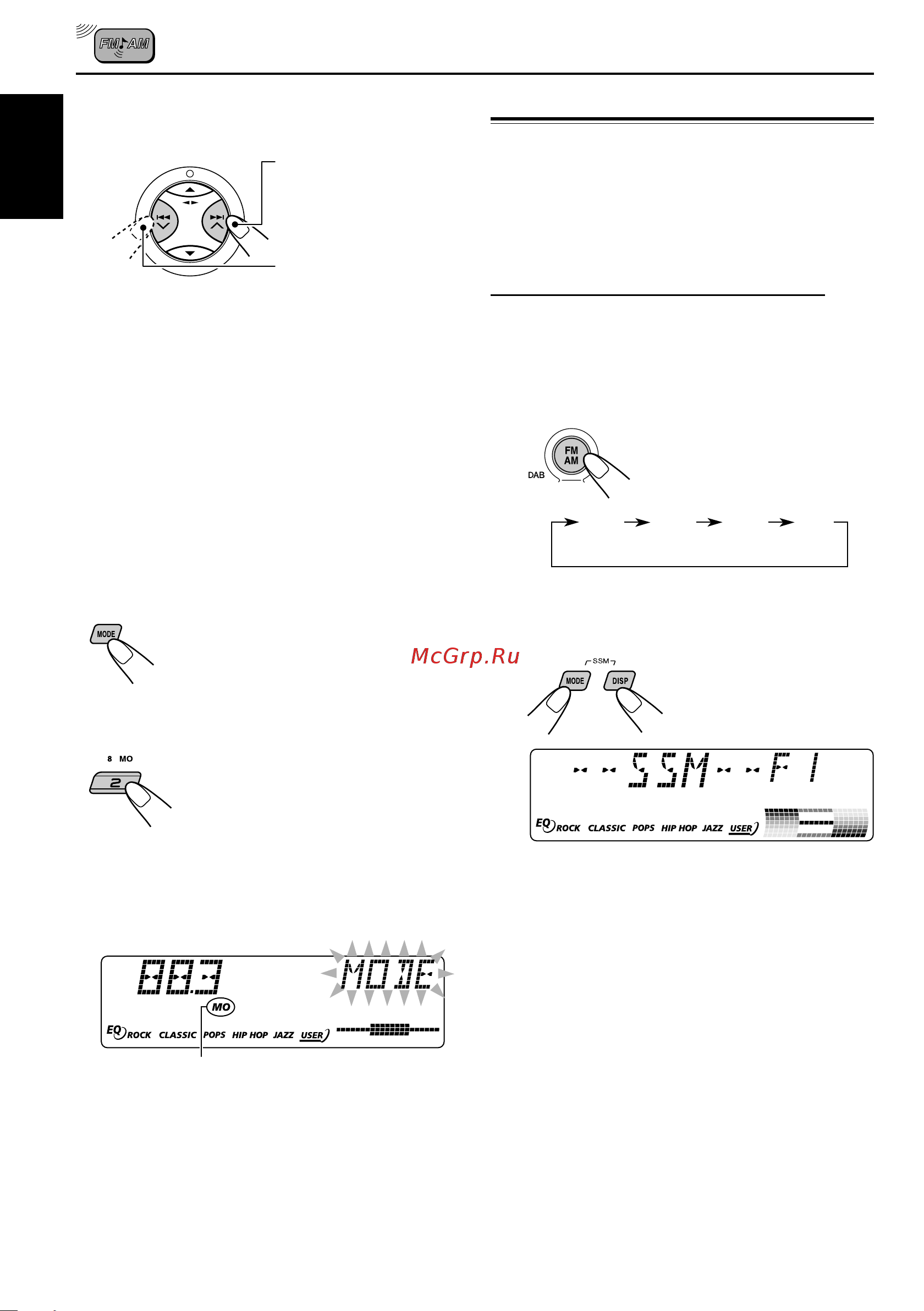JVC KS-FX945R [10/86] Storing stations in memory